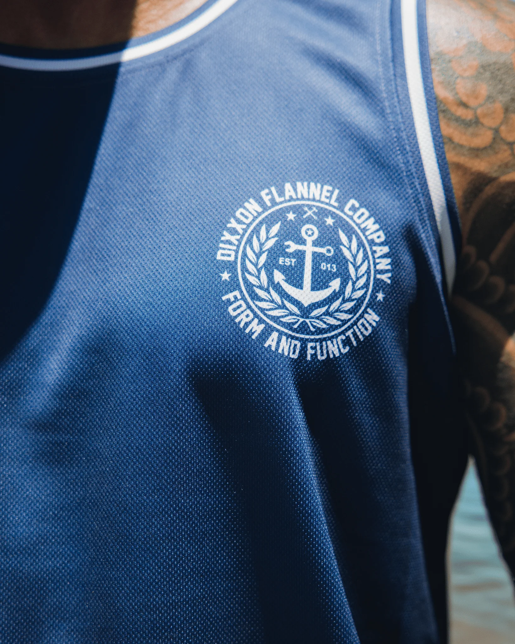 Salty Crest Jersey - Navy - Image 2