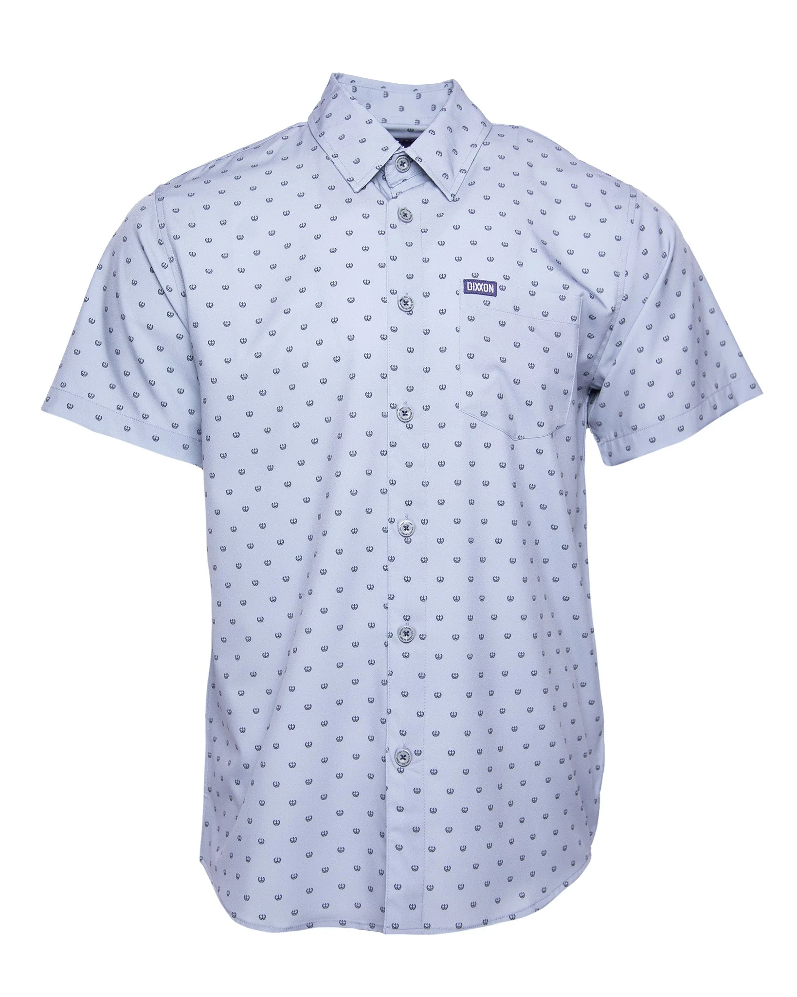 Salty Crest Party Shirt - Gray & Black - Image 2