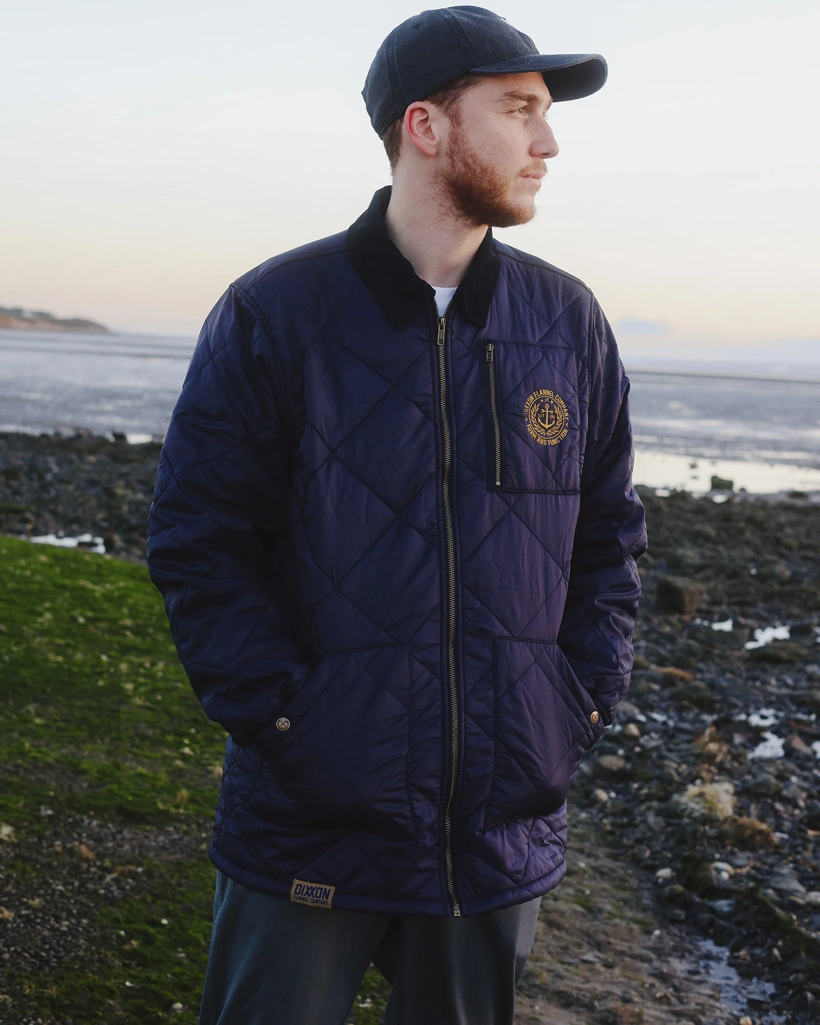 Salty Diamond Stitch Quilted Jacket - Image 2