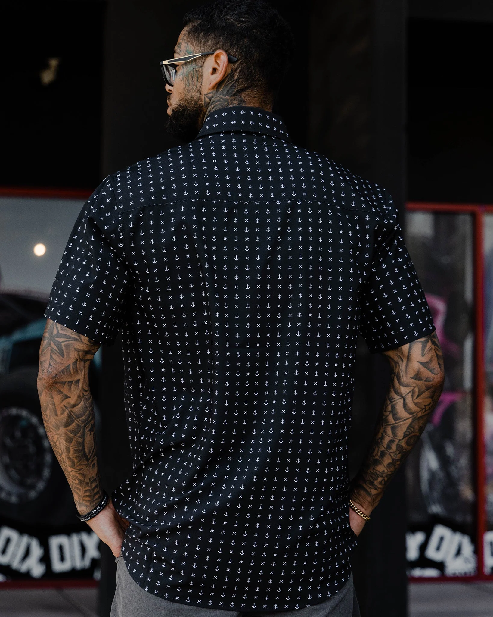 Salty Dog Party Shirt - Black & White - Image 3