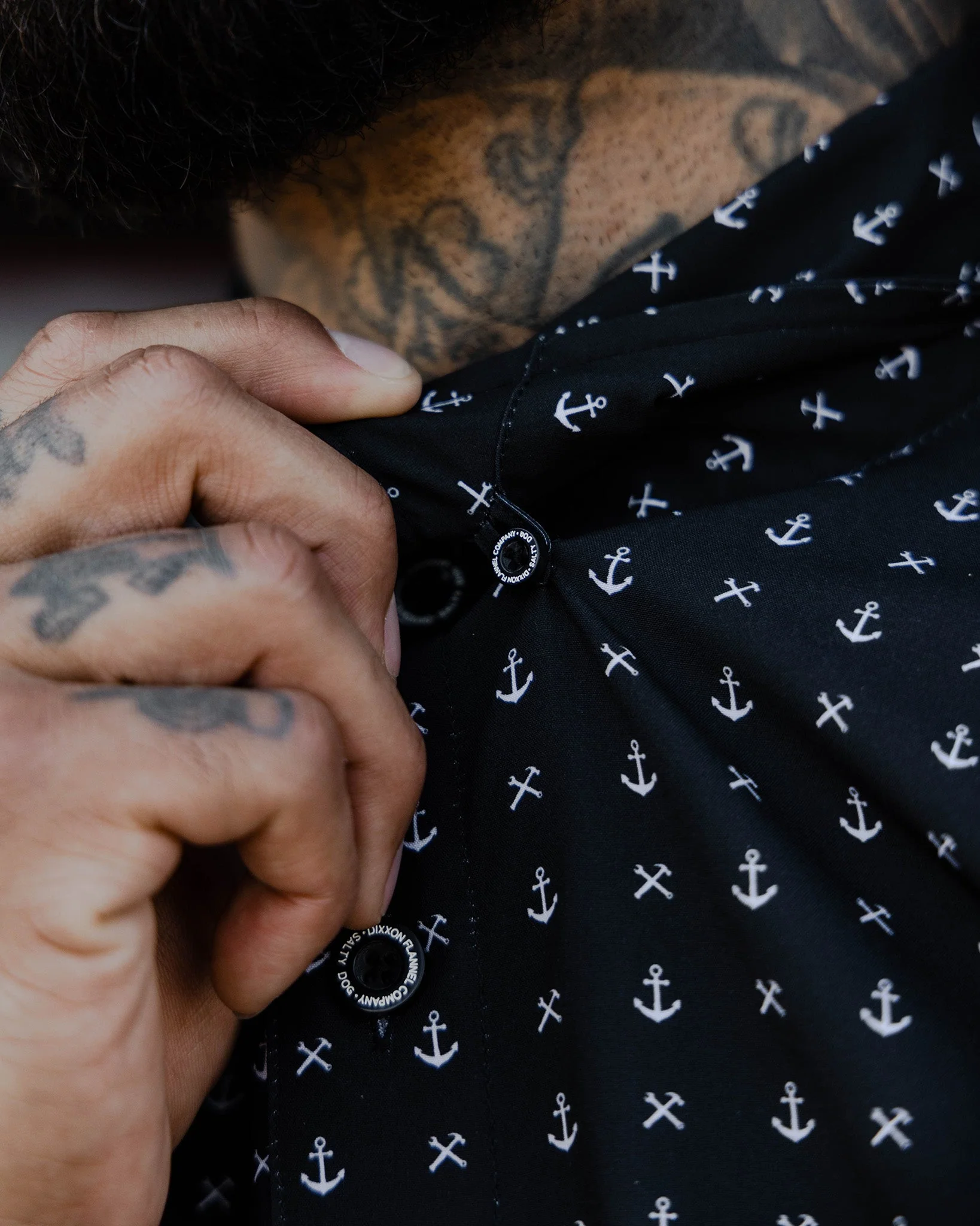 Salty Dog Party Shirt - Black & White - Image 4