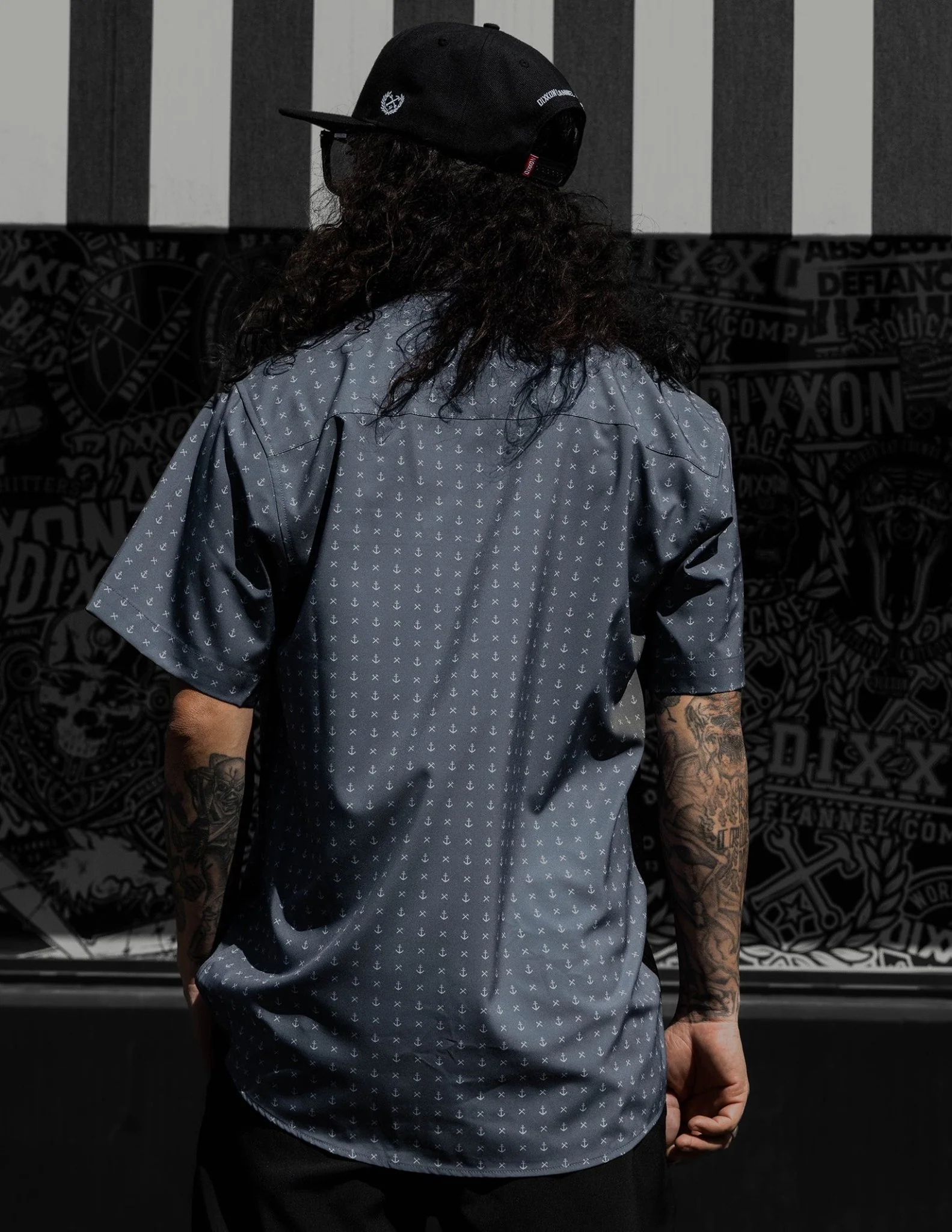 Salty Dog Party Shirt - Gray & White - Image 5