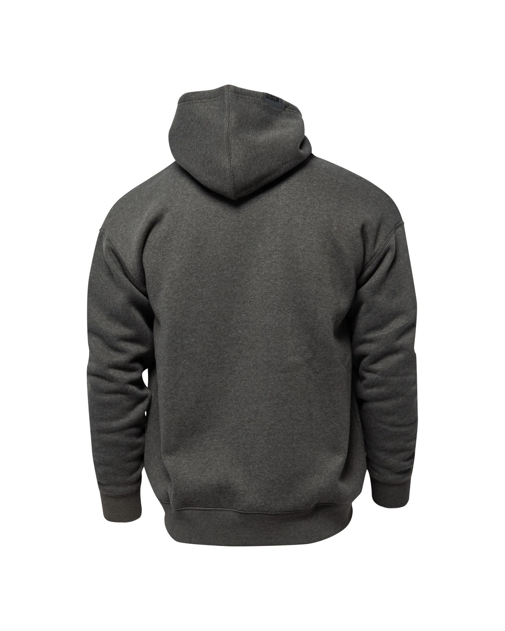Sherpa Lined Zip Up Hoodie - Heather Charcoal - Image 4