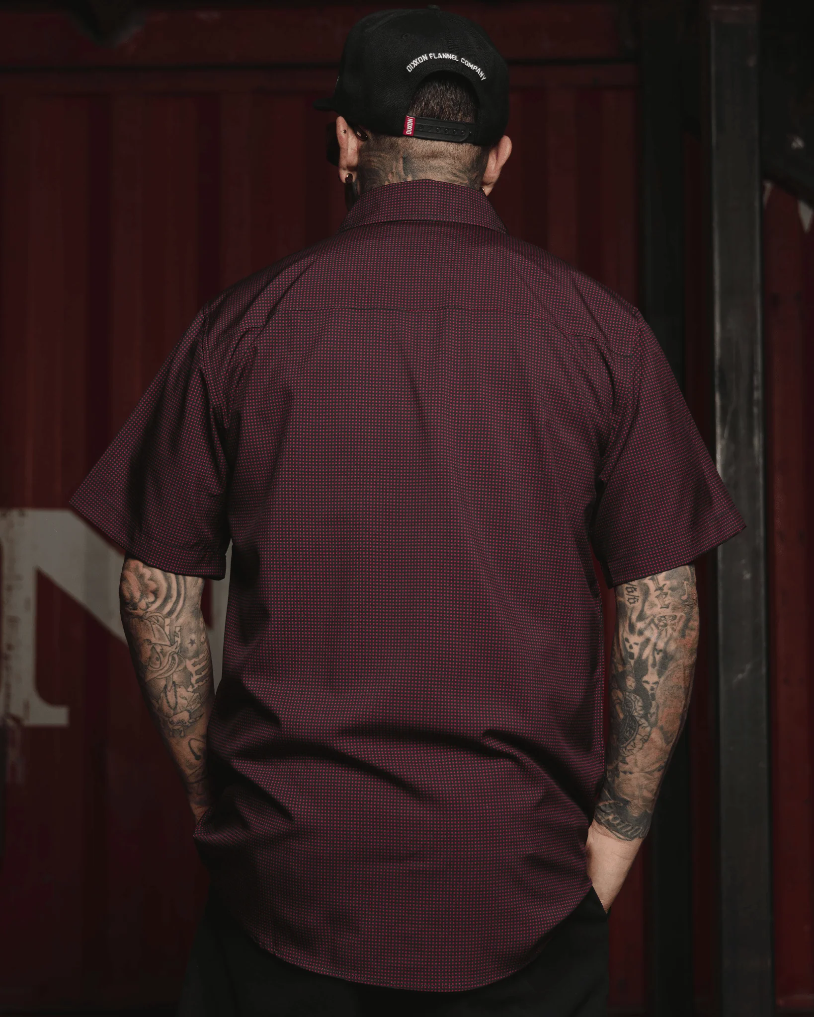 Simple Mind Party Shirt - Black & Red - Image 3