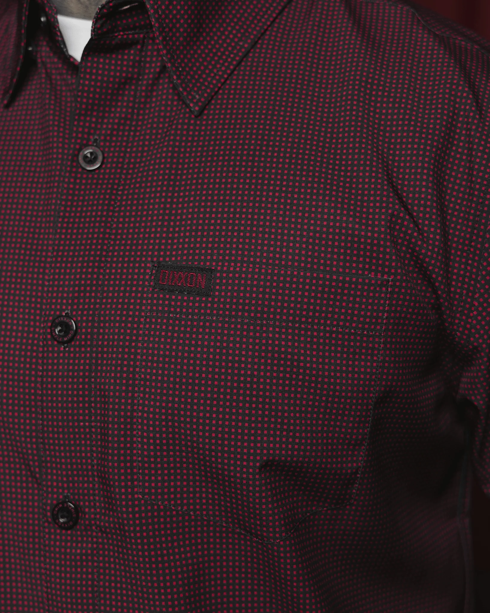 Simple Mind Party Shirt - Black & Red - Image 6