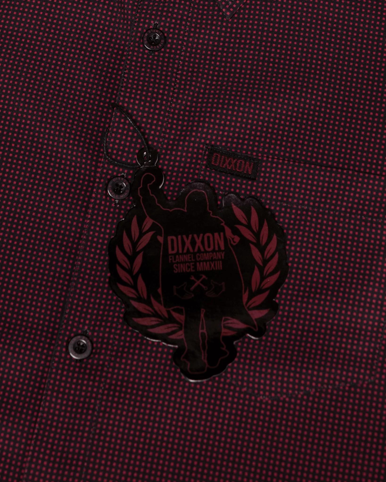 Simple Mind Party Shirt - Black & Red - Image 9