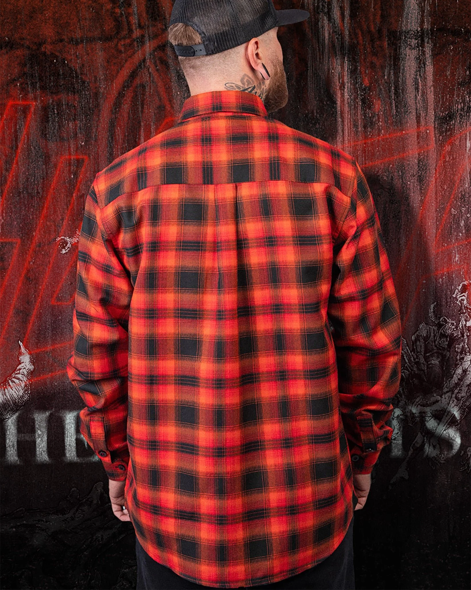 Slayer Hell Awaits Flannel - Image 3