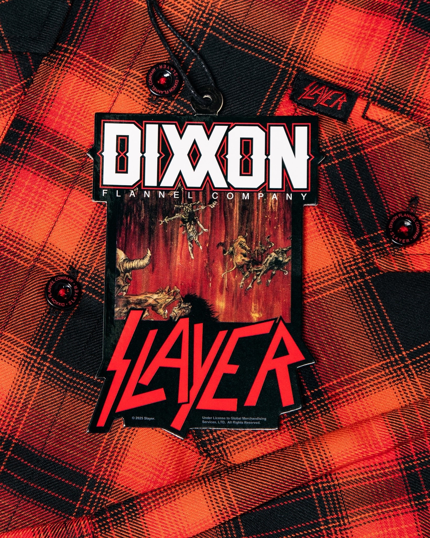 Slayer Hell Awaits Flannel - Image 9