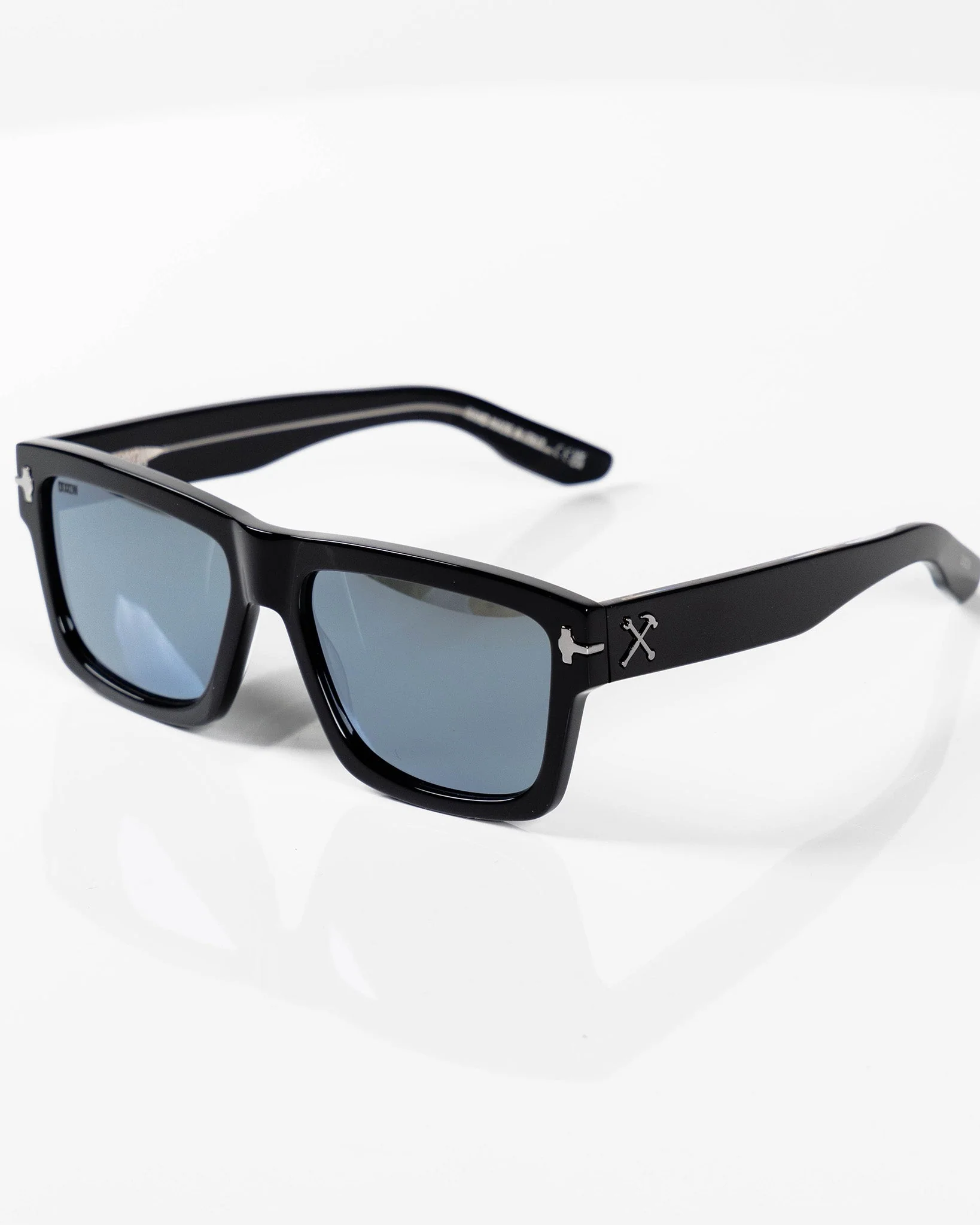 Sledge Sunglasses - Black & Chrome - Image 3