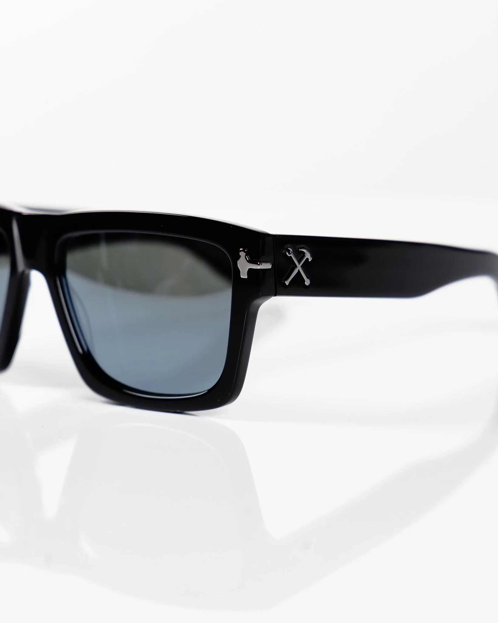 Sledge Sunglasses - Black & Chrome - Image 5
