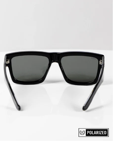 Sledge Sunglasses - Black & Chrome Polarized - Image 5