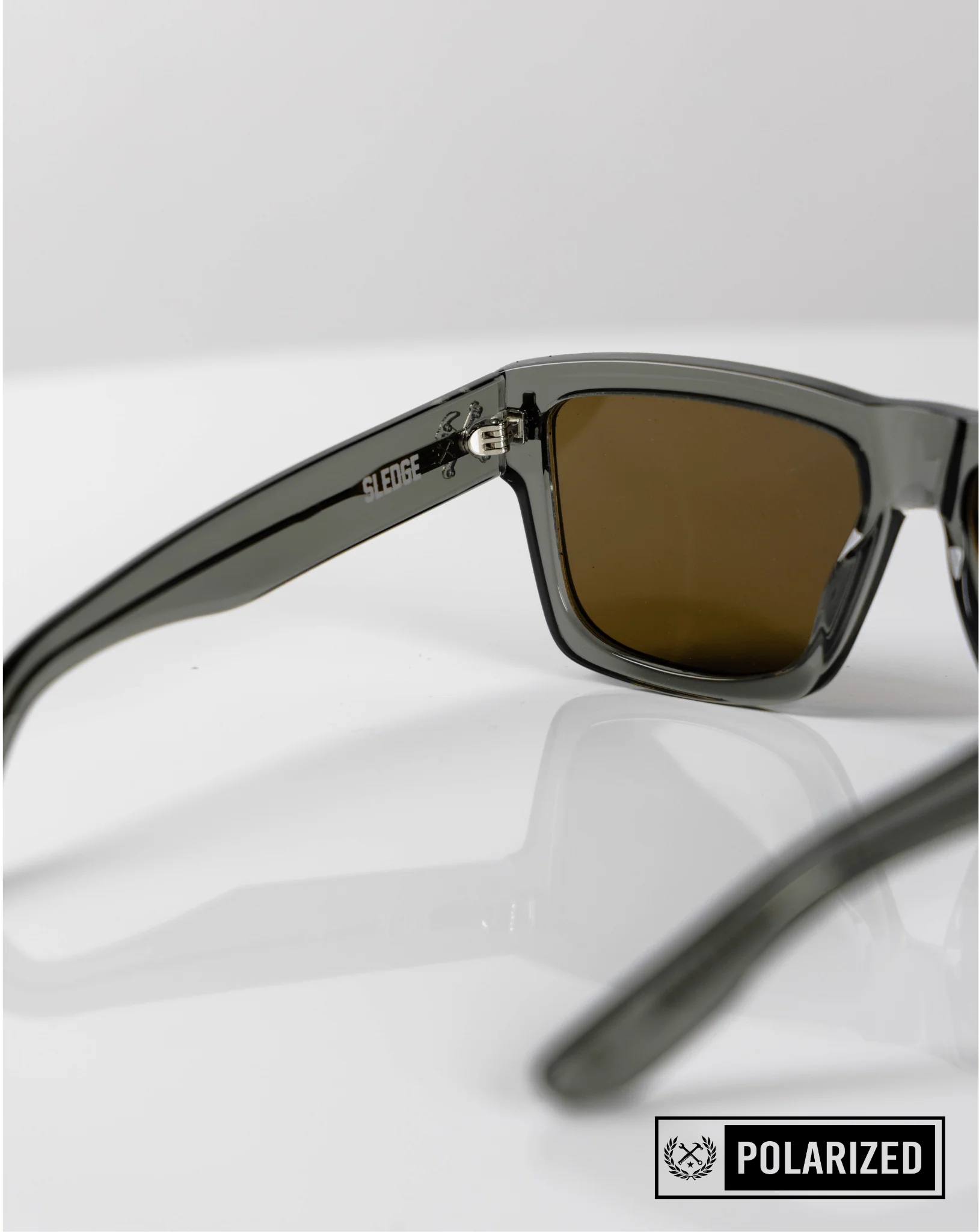 Sledge Sunglasses - Grey Smoke & Bronze Polarized - Image 6