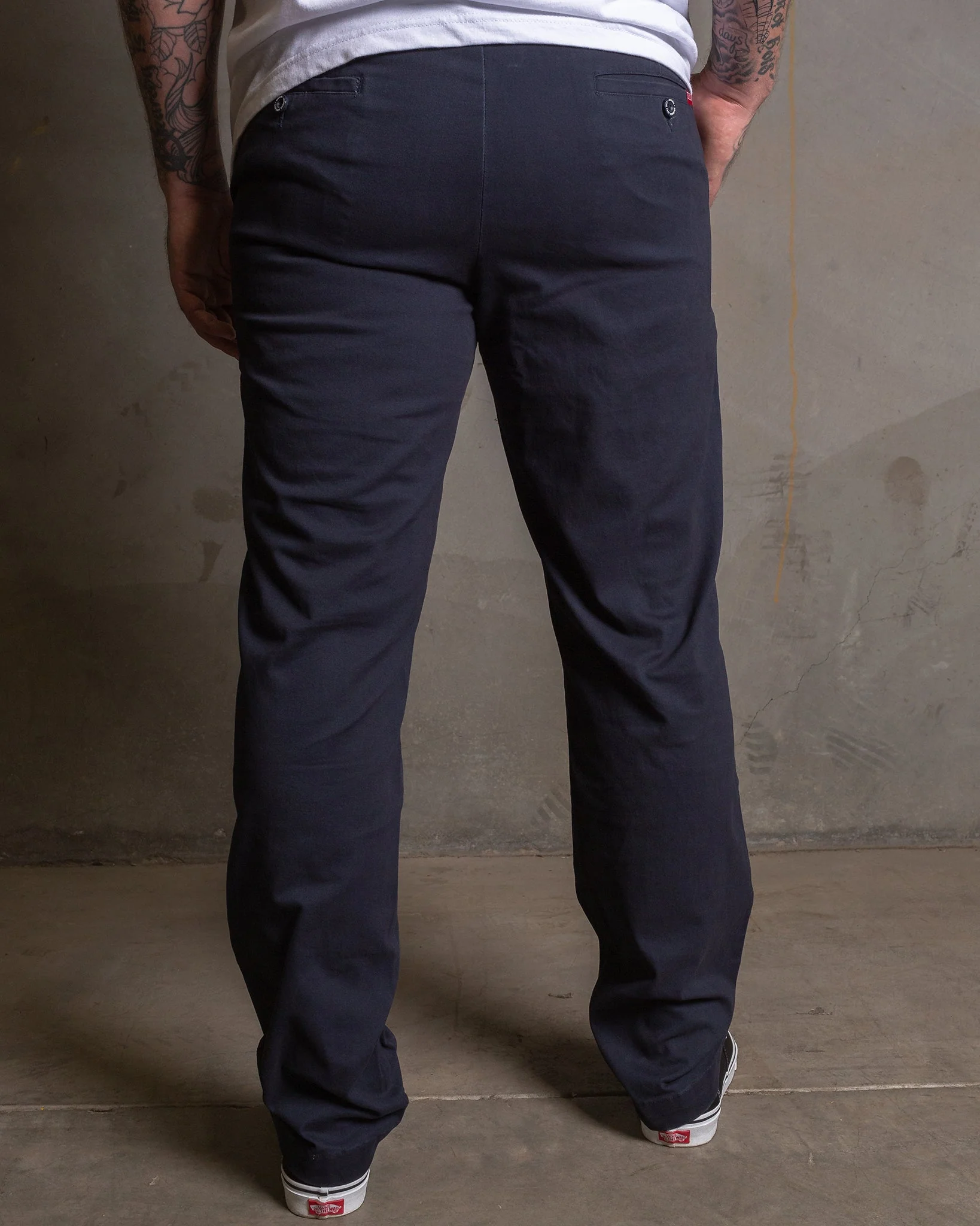 Chino Pants - Navy - Image 7