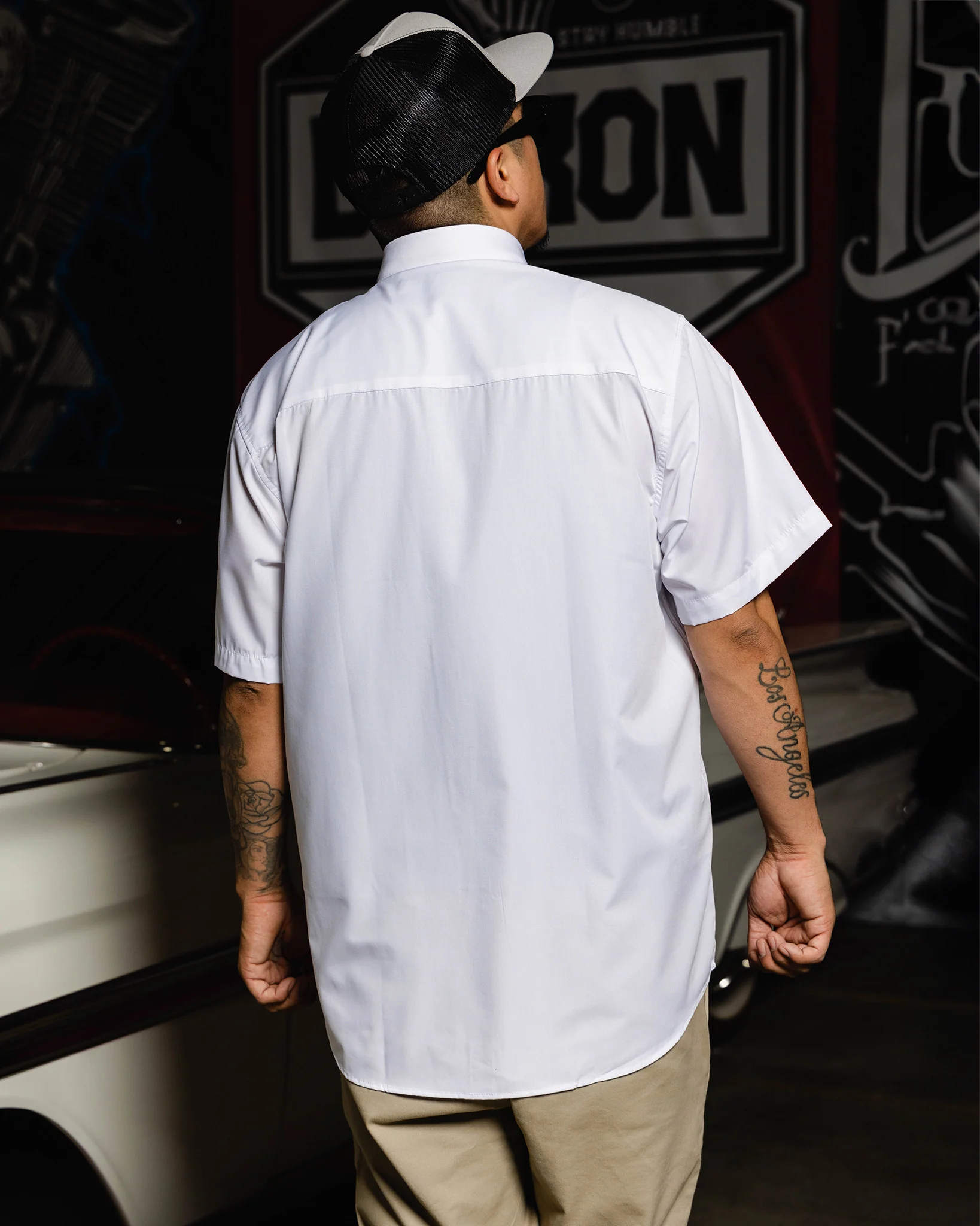 Solid Bamboo Short Sleeve 2.0 - White - Image 3