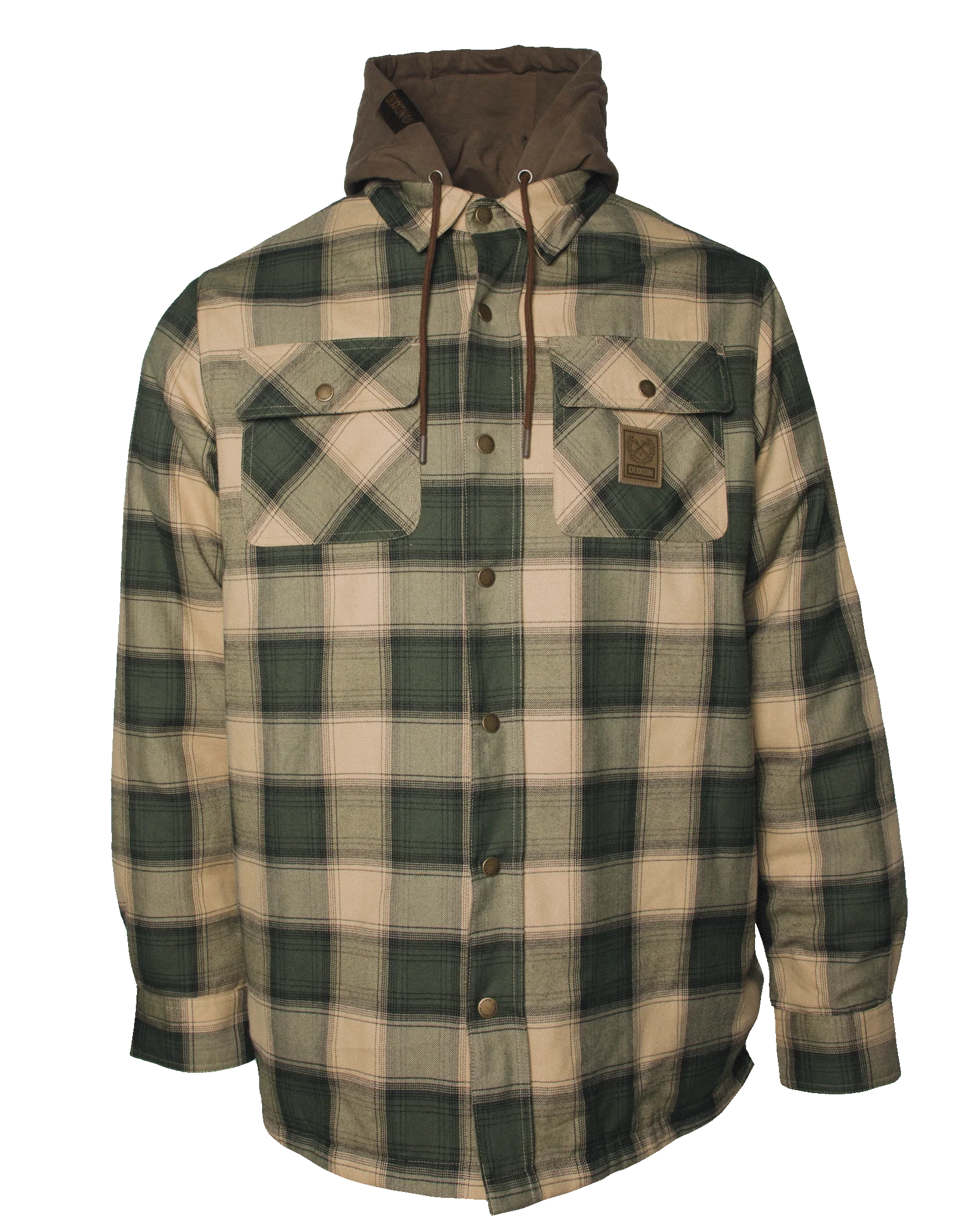 Squadron Hooded Flannel Jacket - Image 2
