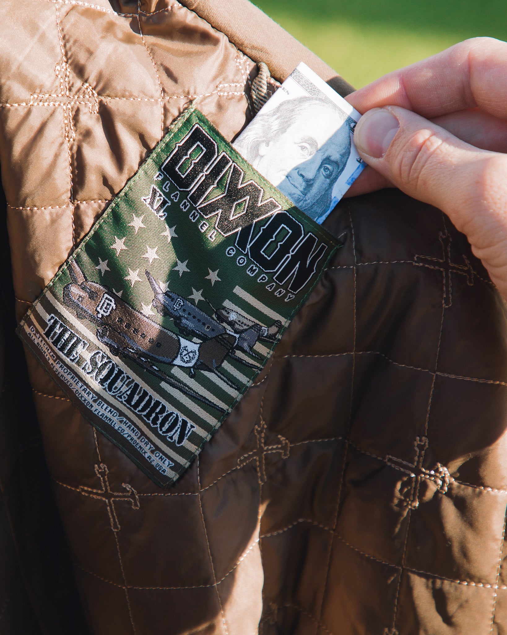 Squadron Hooded Flannel Jacket - Image 4