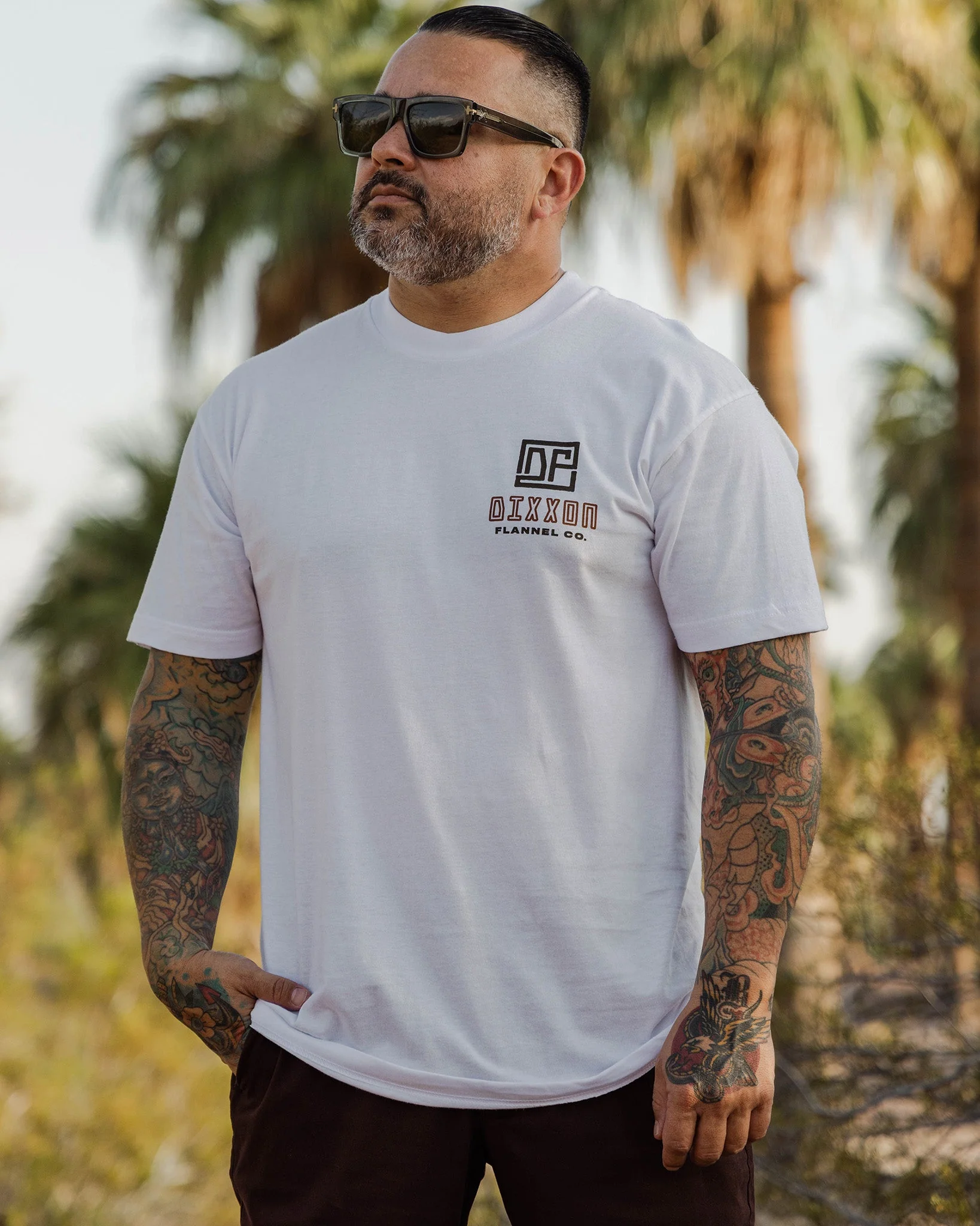 Stamp T-Shirt - White - Image 3