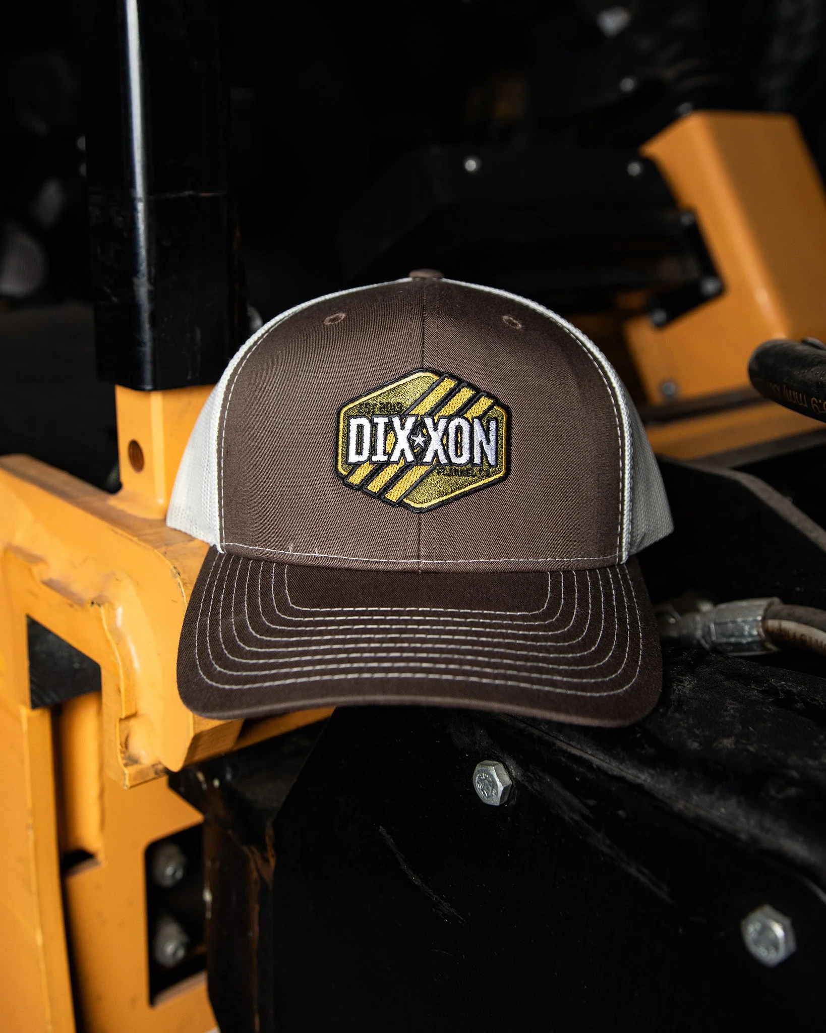 Tactical Stripes Curved Bill Trucker Snapback - Image 2