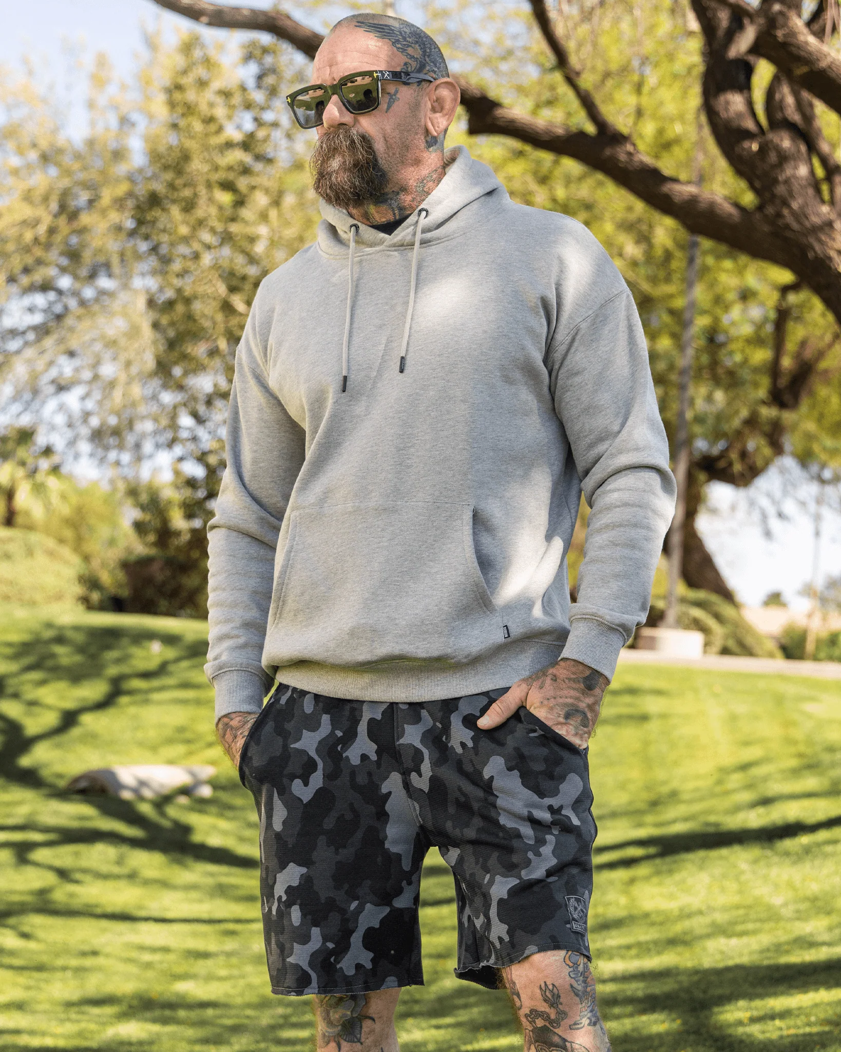 Terry Shorts 2.0 - Black Camo - Image 2