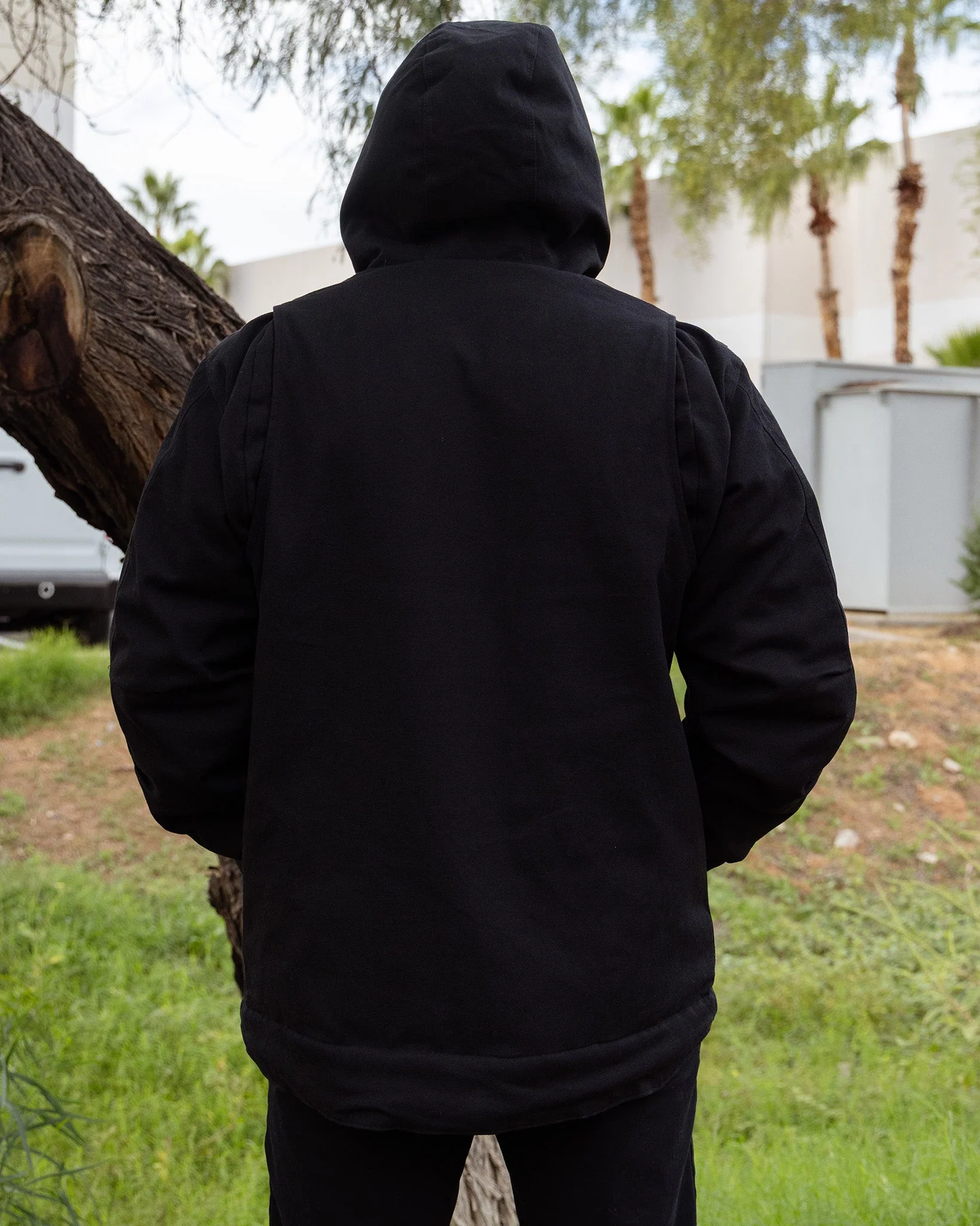 The Colt Sherpa Work Jacket - Black - Image 4