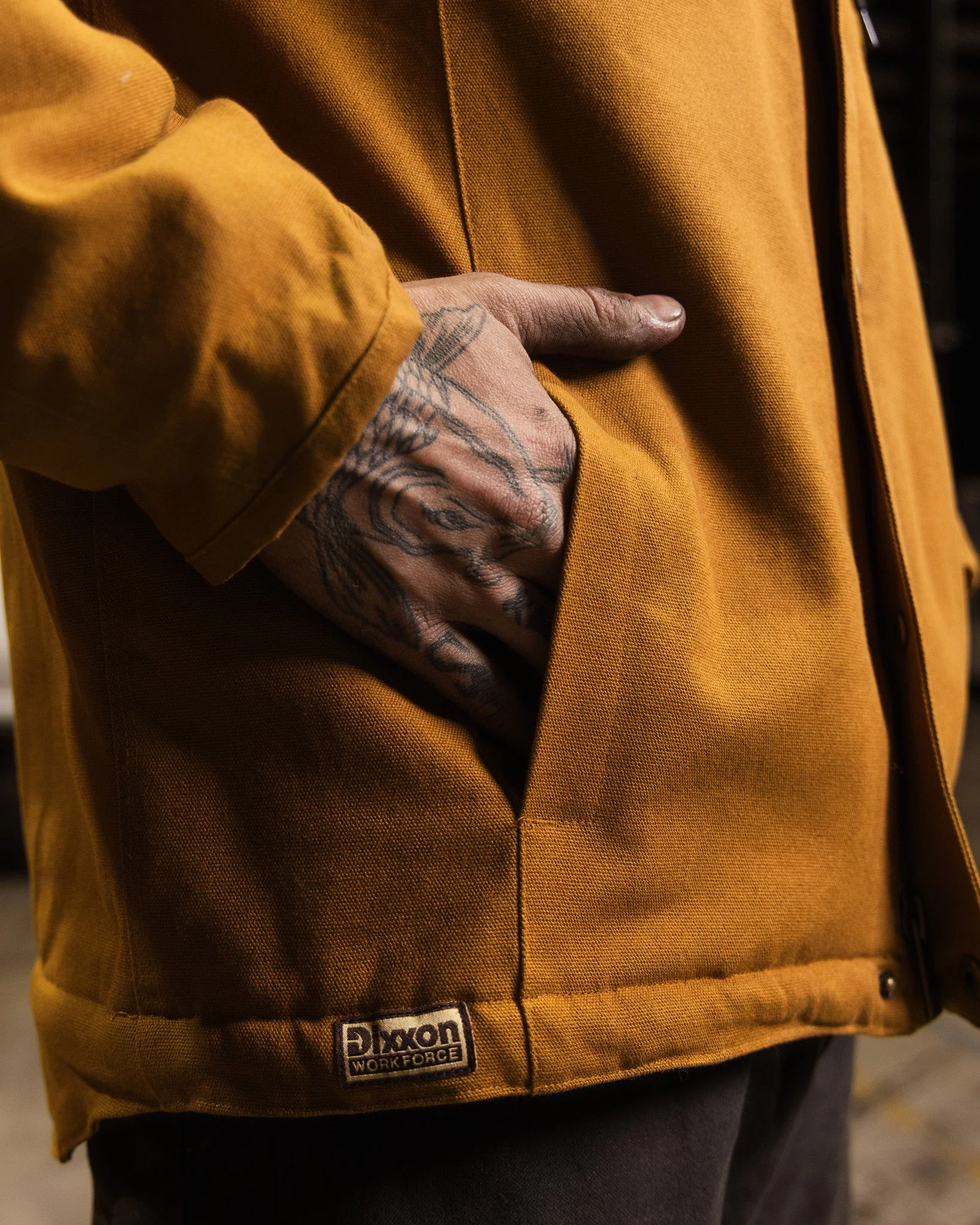 The Colt Sherpa Work Jacket - Camel - Image 7