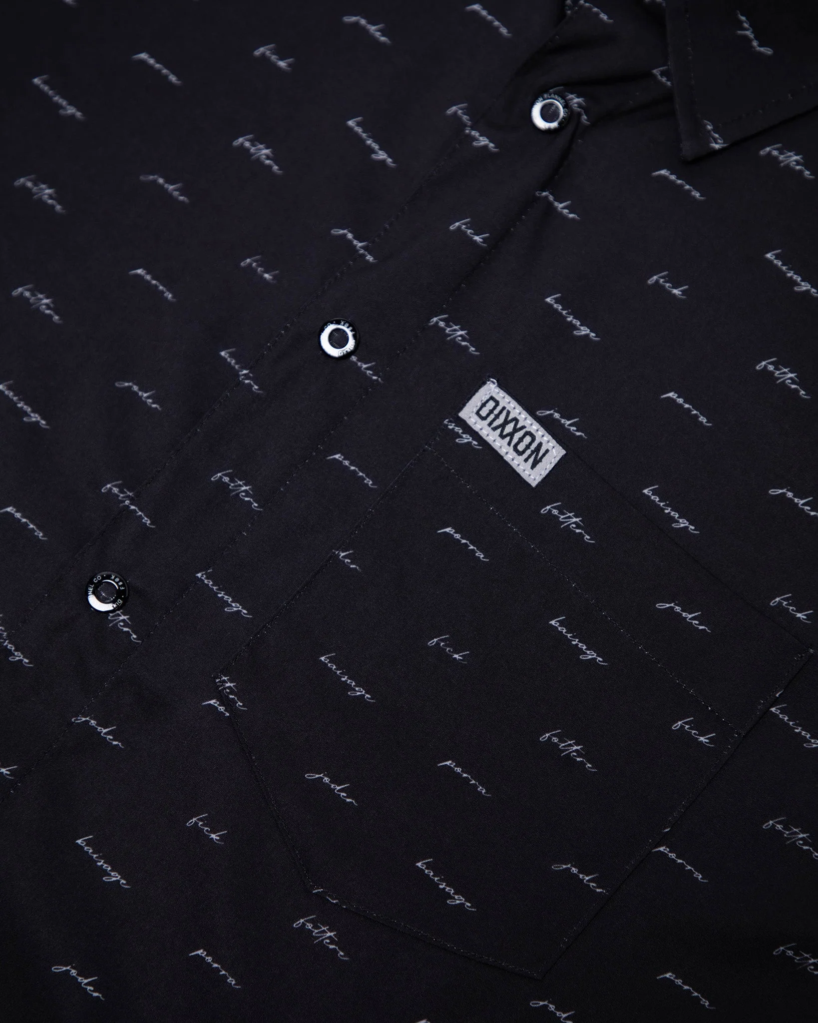 The F Word Party Shirt - Black & Gray - Image 4