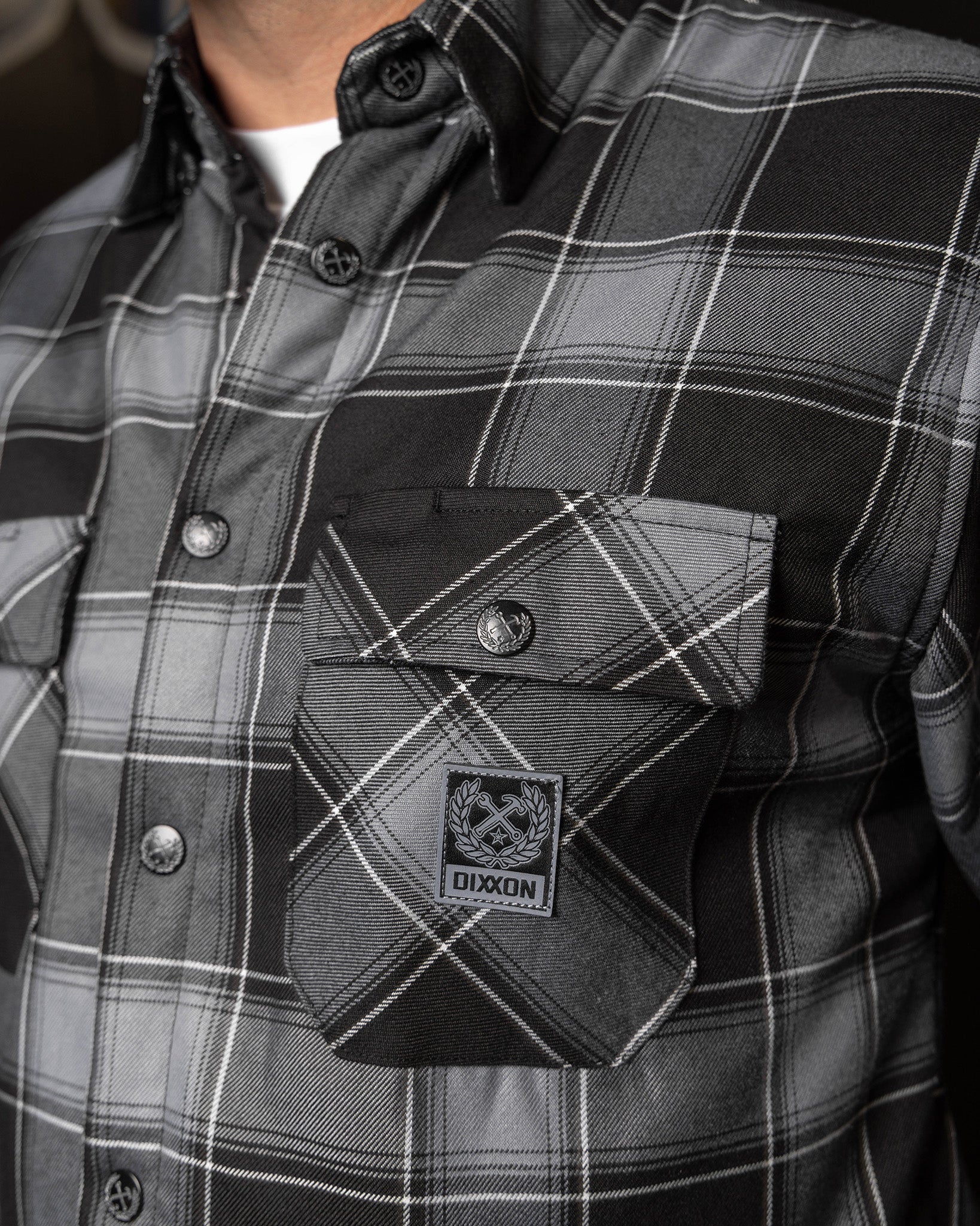 The Graveyard Sherpa Lined Flannel Jacket - Image 7