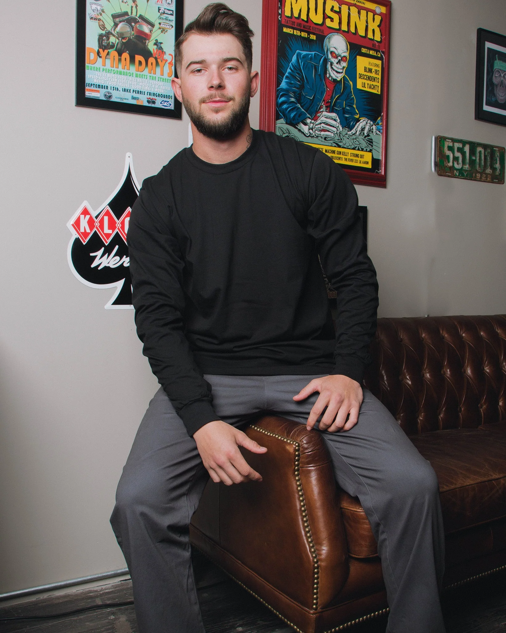 The Perfect Long Sleeve Tee - Black - Image 8