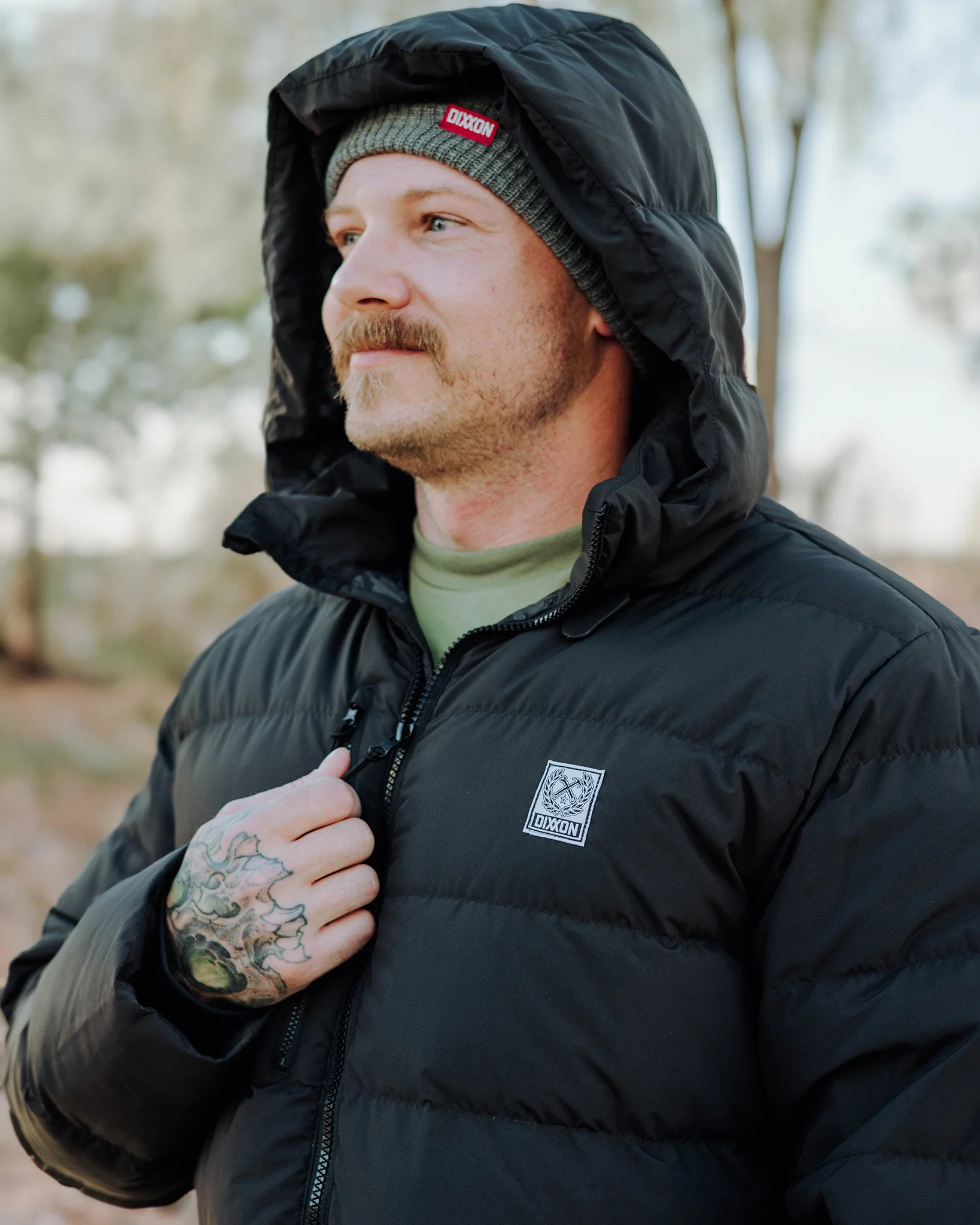 The Ridge Down Jacket - Black - Image 5