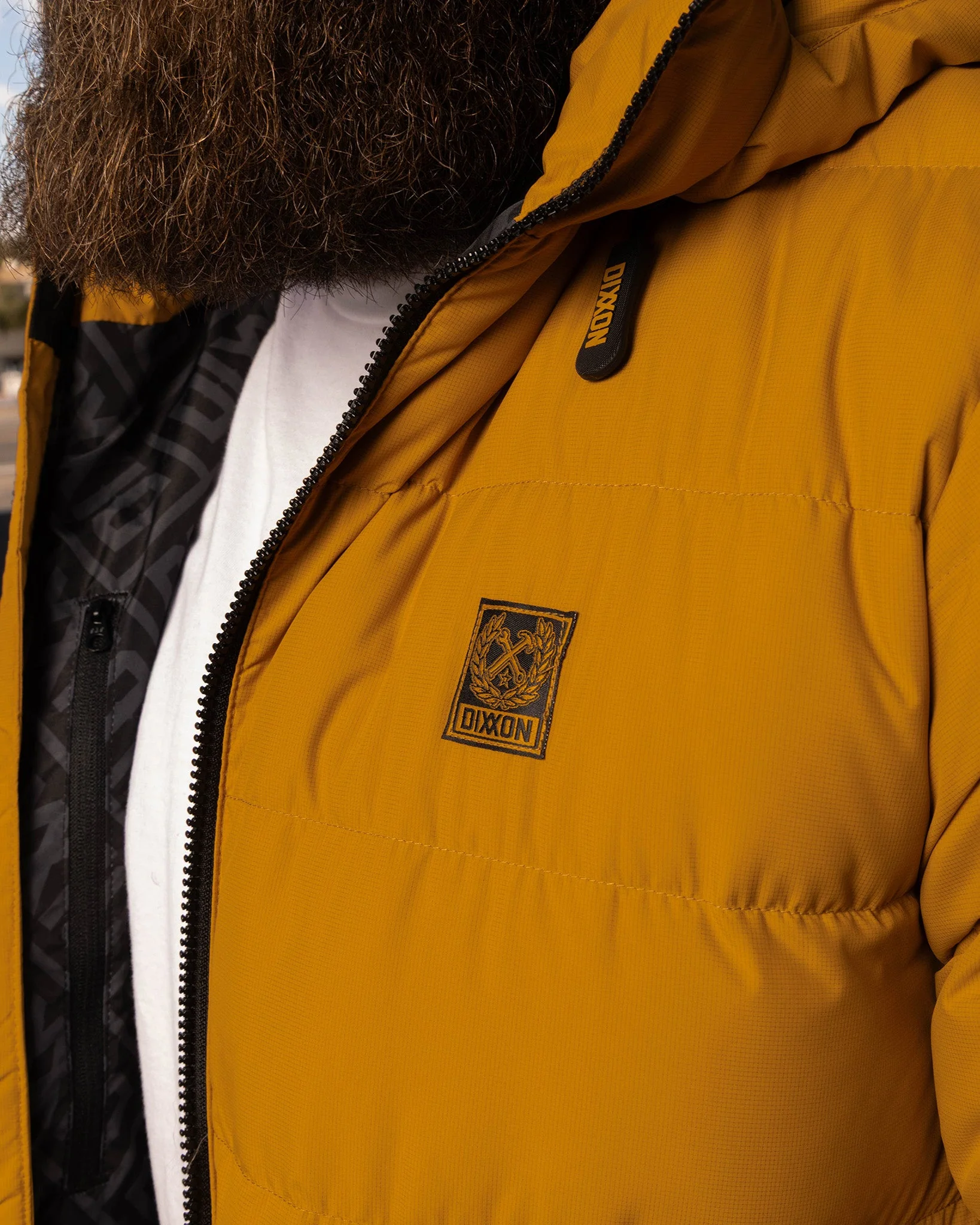 The Ridge Down Jacket - Camel - Image 9