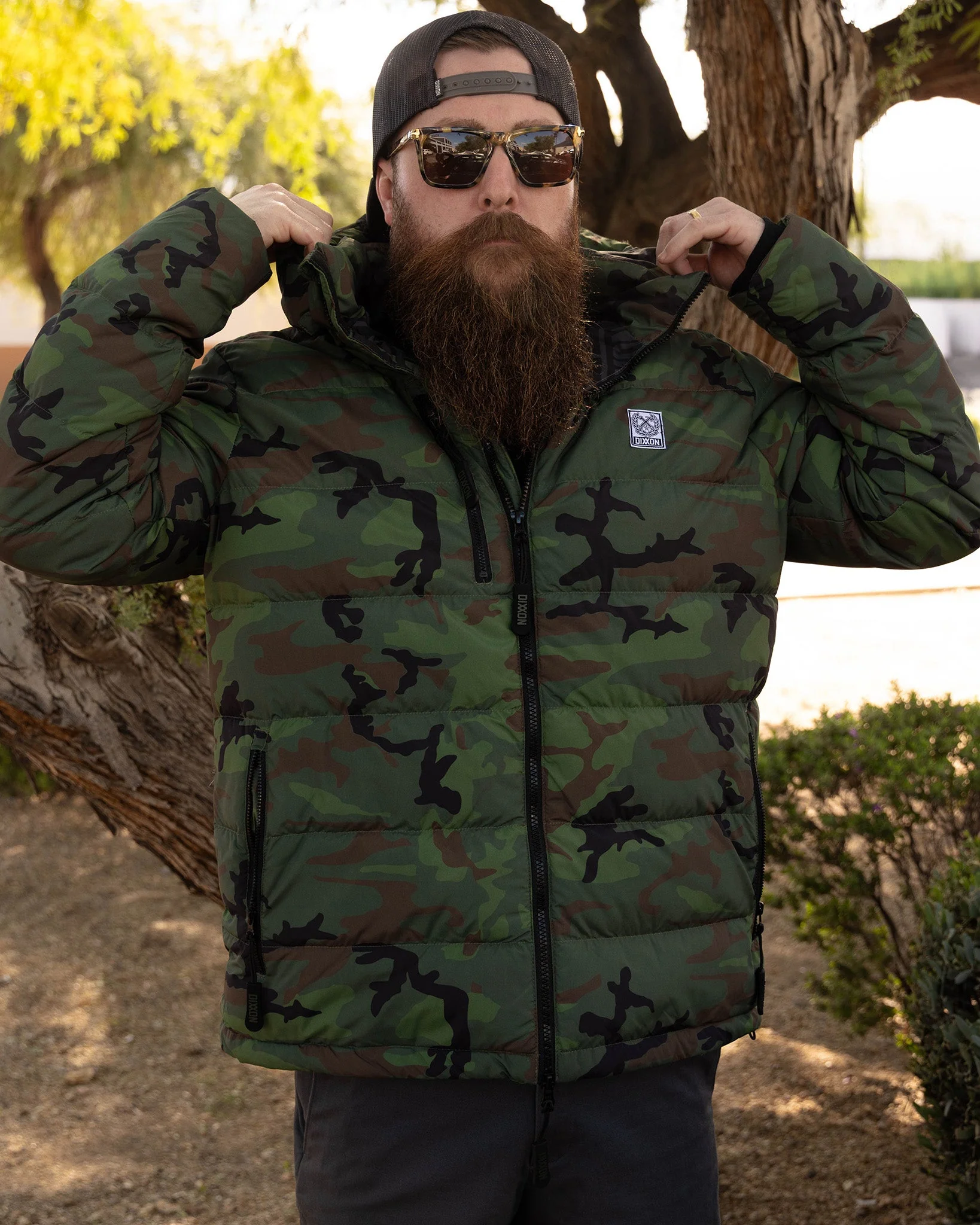 The Ridge Down Jacket - Camo - Image 2