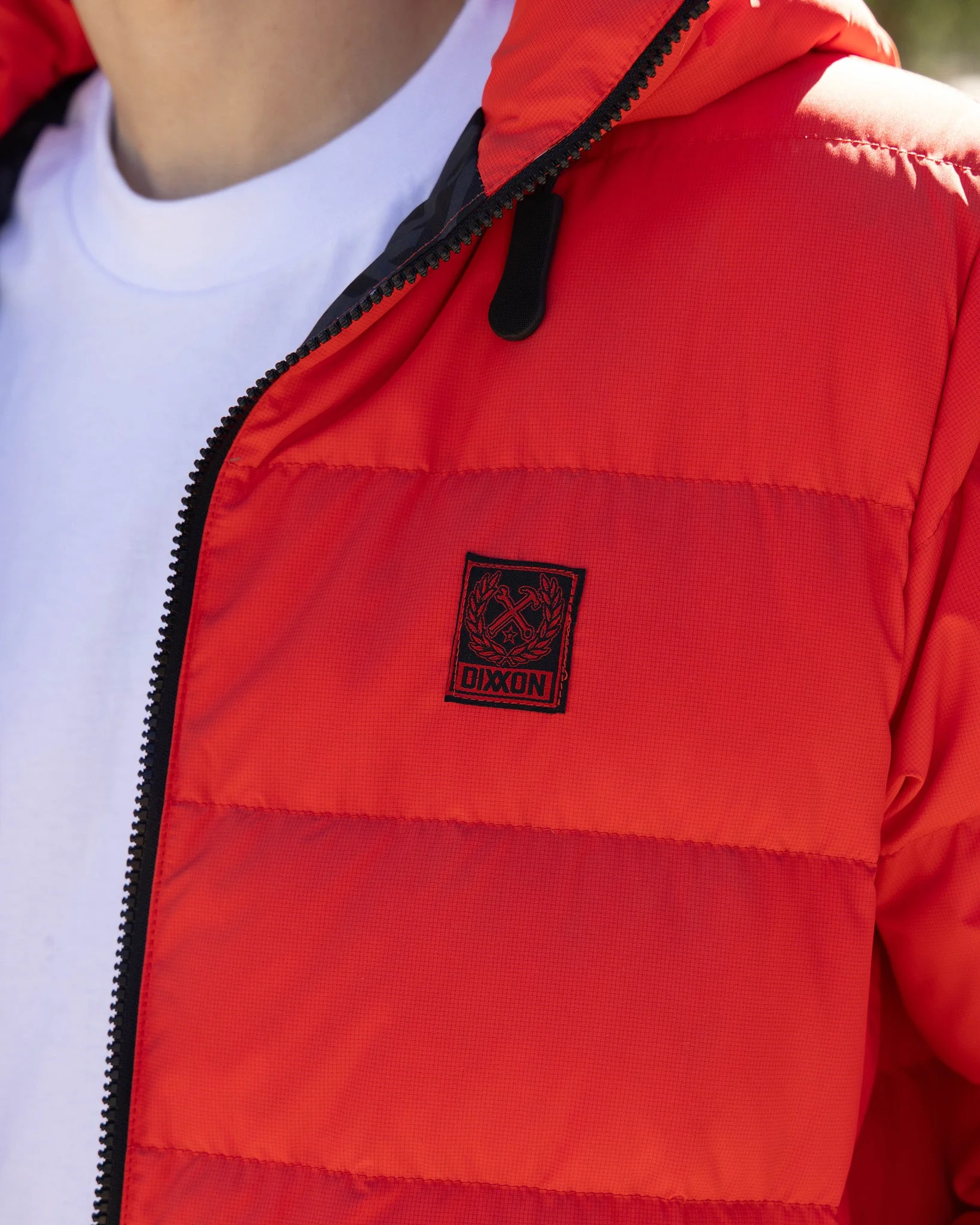 The Ridge Down Jacket - Red - Image 4