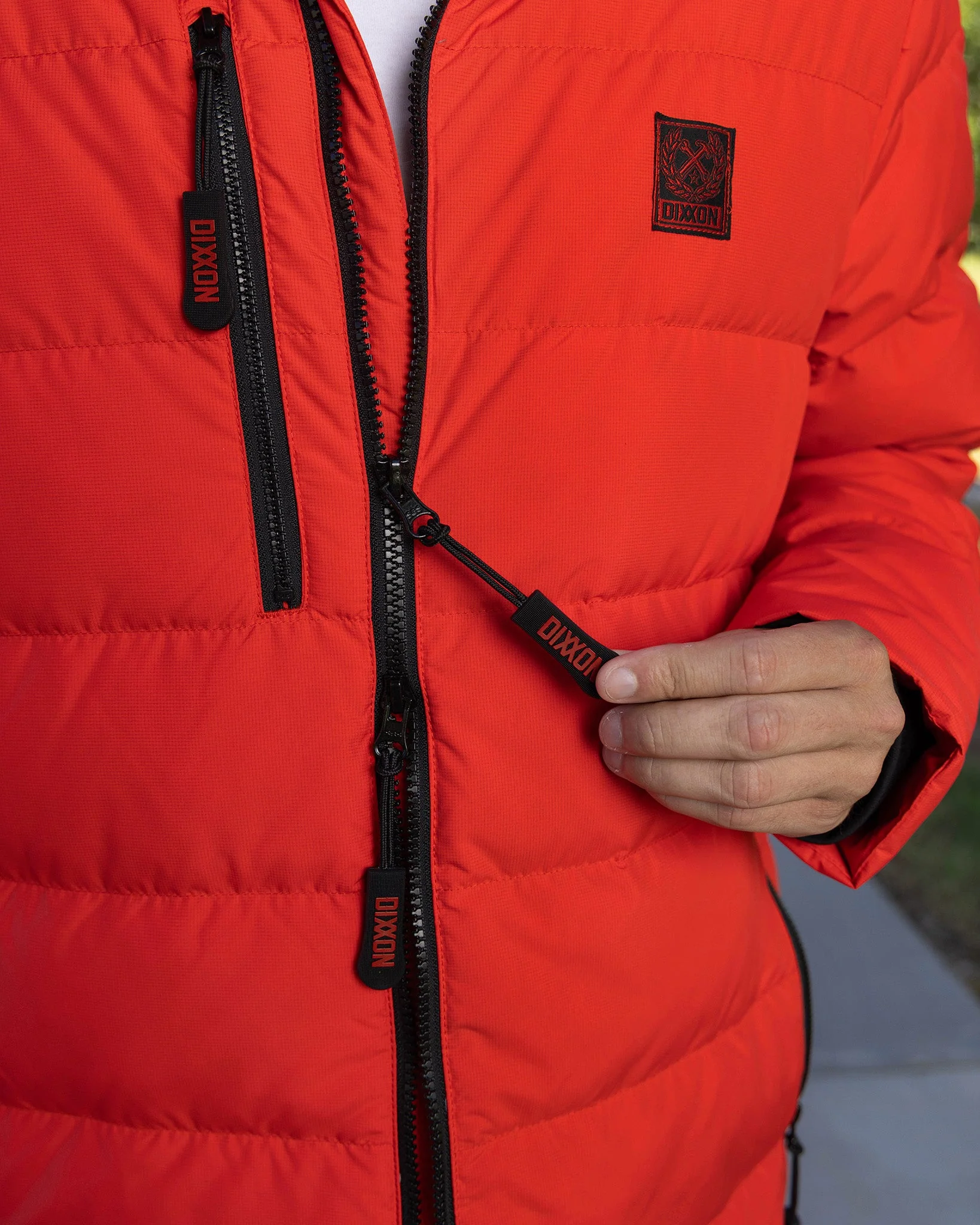 The Ridge Down Jacket - Red - Image 5