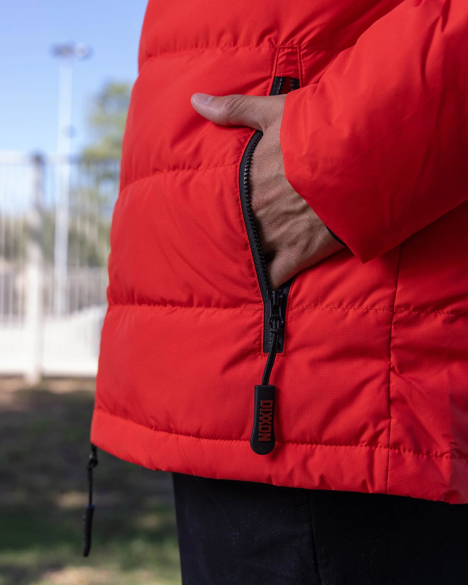 The Ridge Down Jacket - Red - Image 6