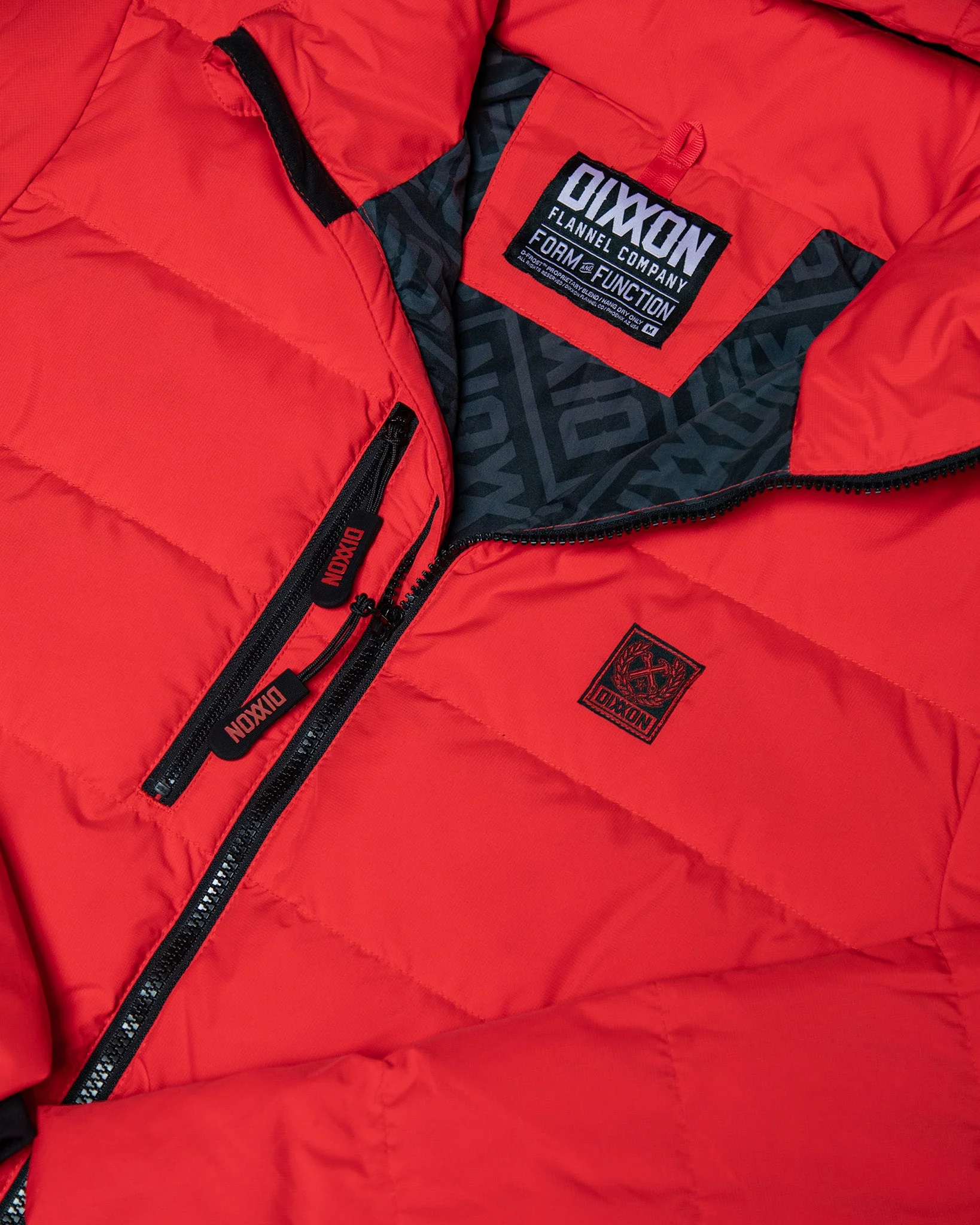 The Ridge Down Jacket - Red - Image 8