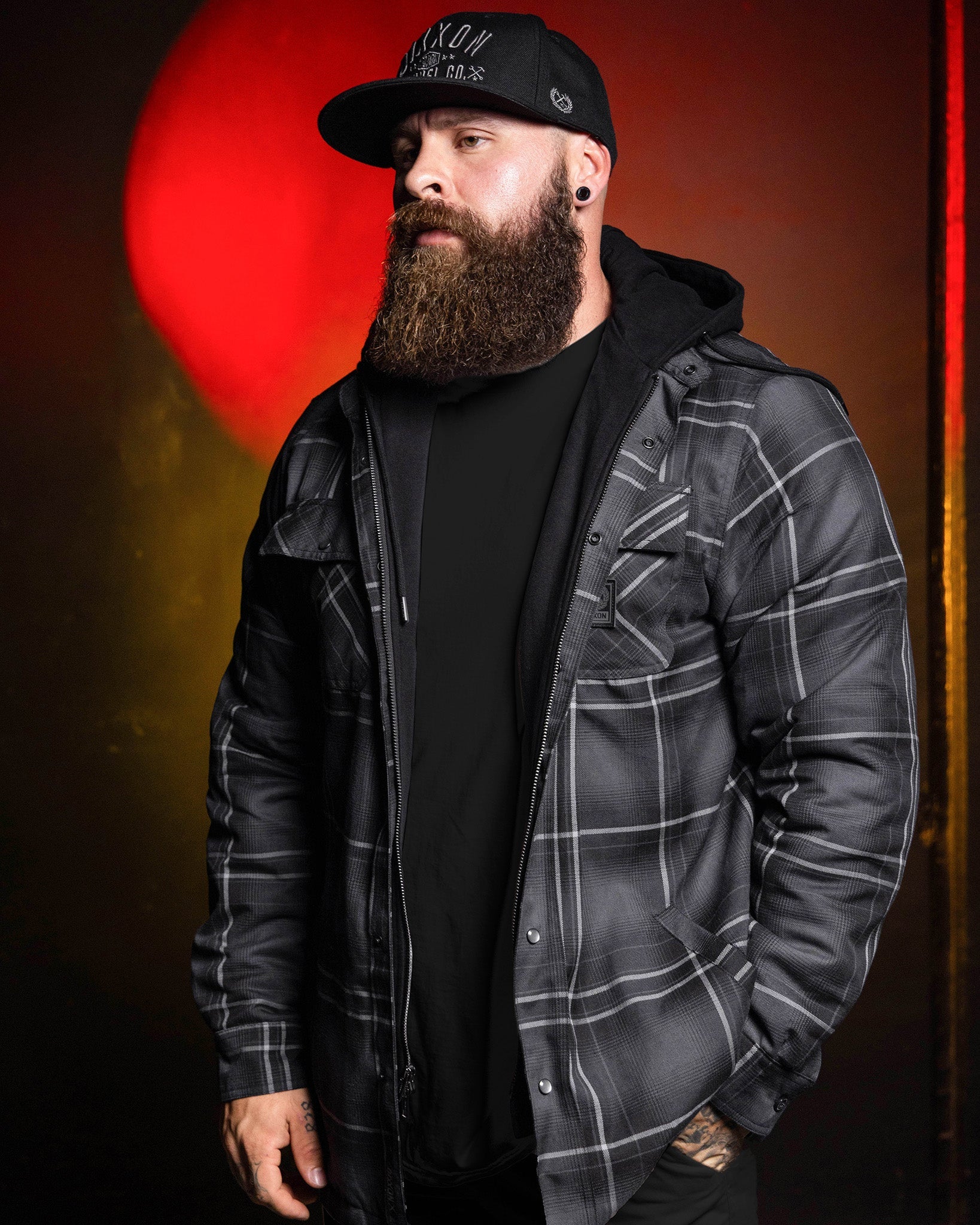 The Ritual Hooded Flannel Jacket - Image 10