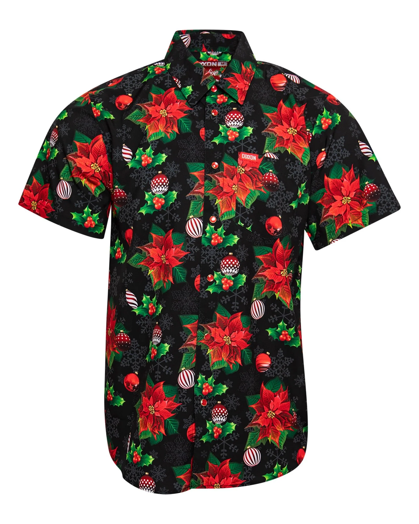 Festive Floral Party Shirt - Image 2