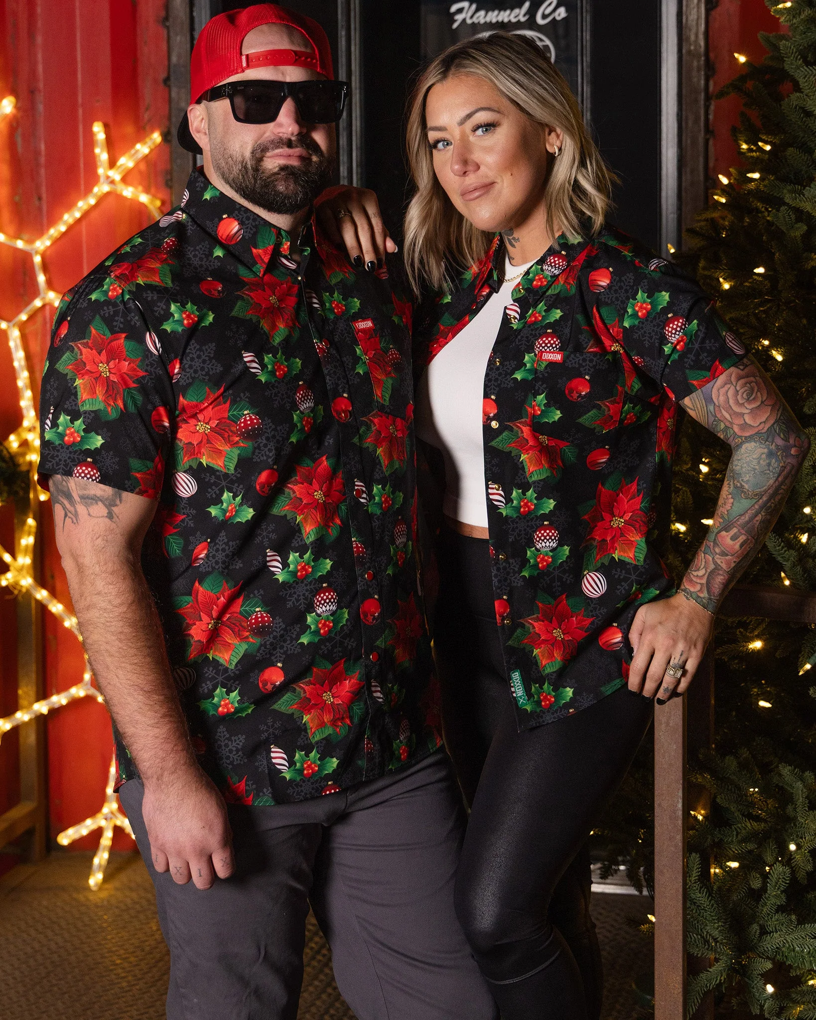 Festive Floral Party Shirt - Image 6