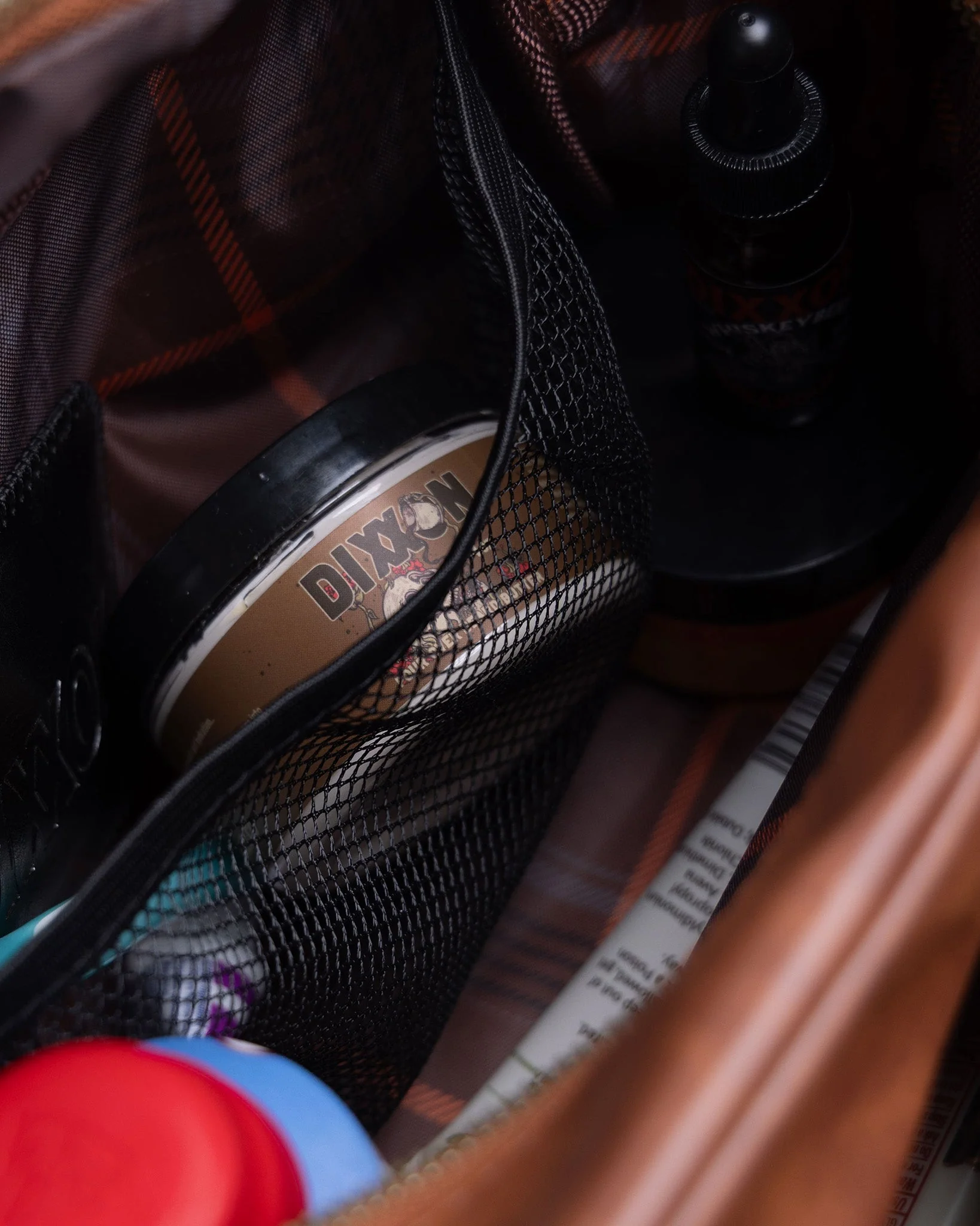 Toiletry Bag - Brown Leather - Image 3