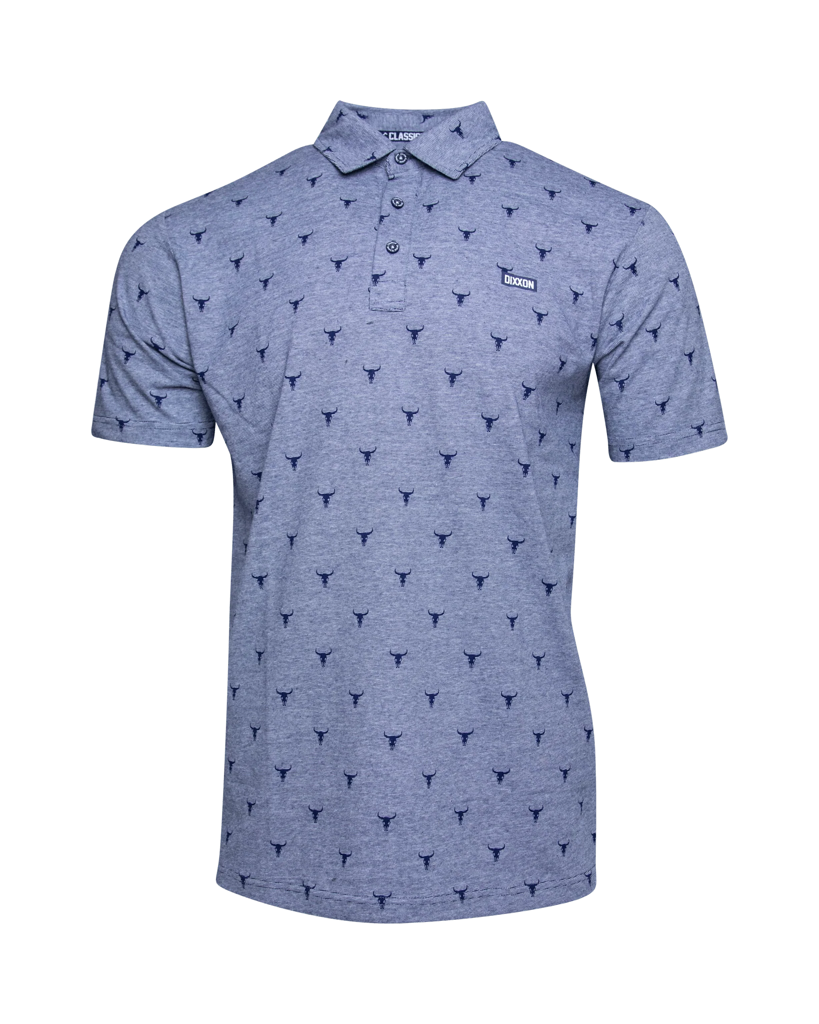 Tolleson Premium Polo - Heathered Blue - Image 2