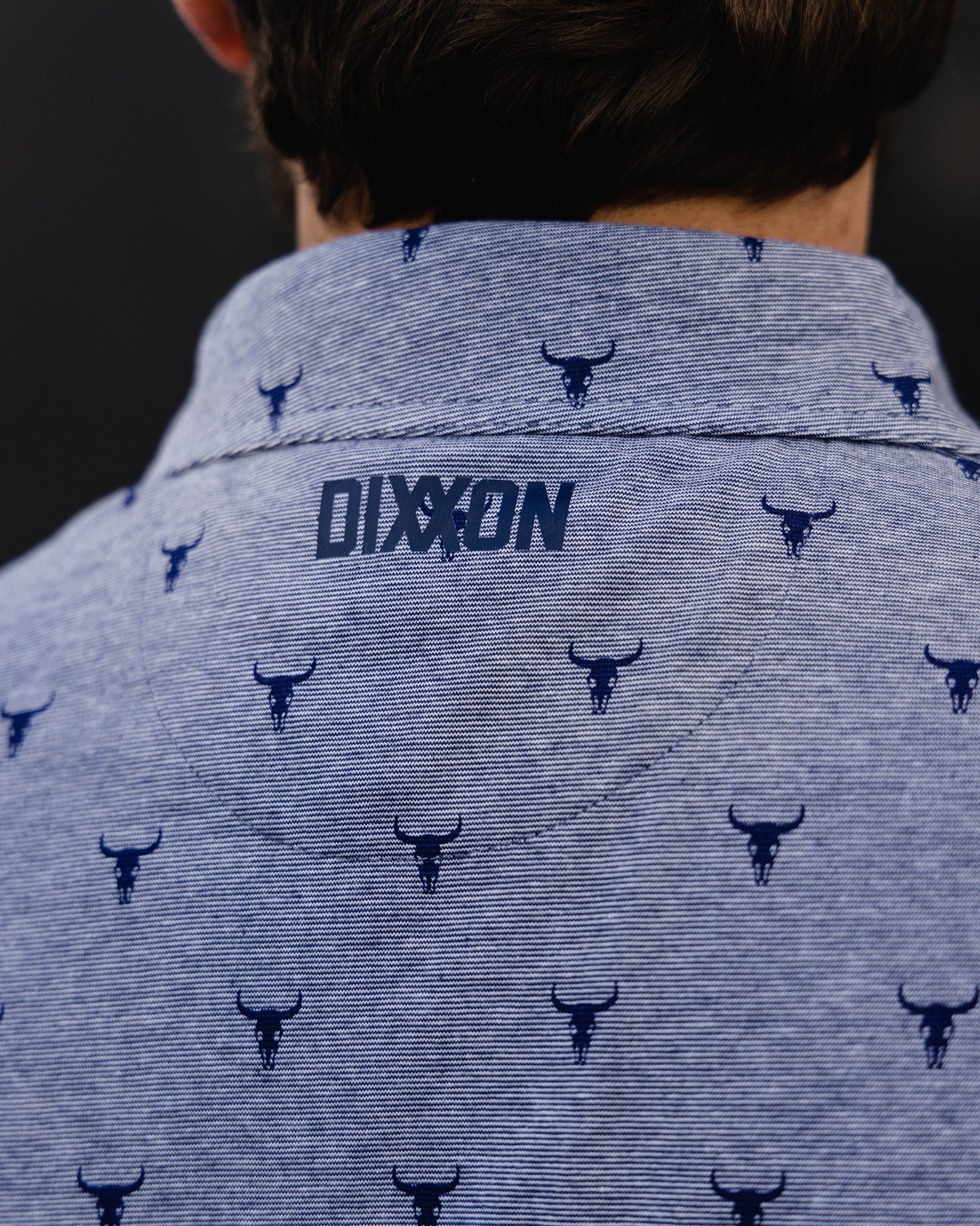Tolleson Premium Polo - Heathered Blue - Image 5