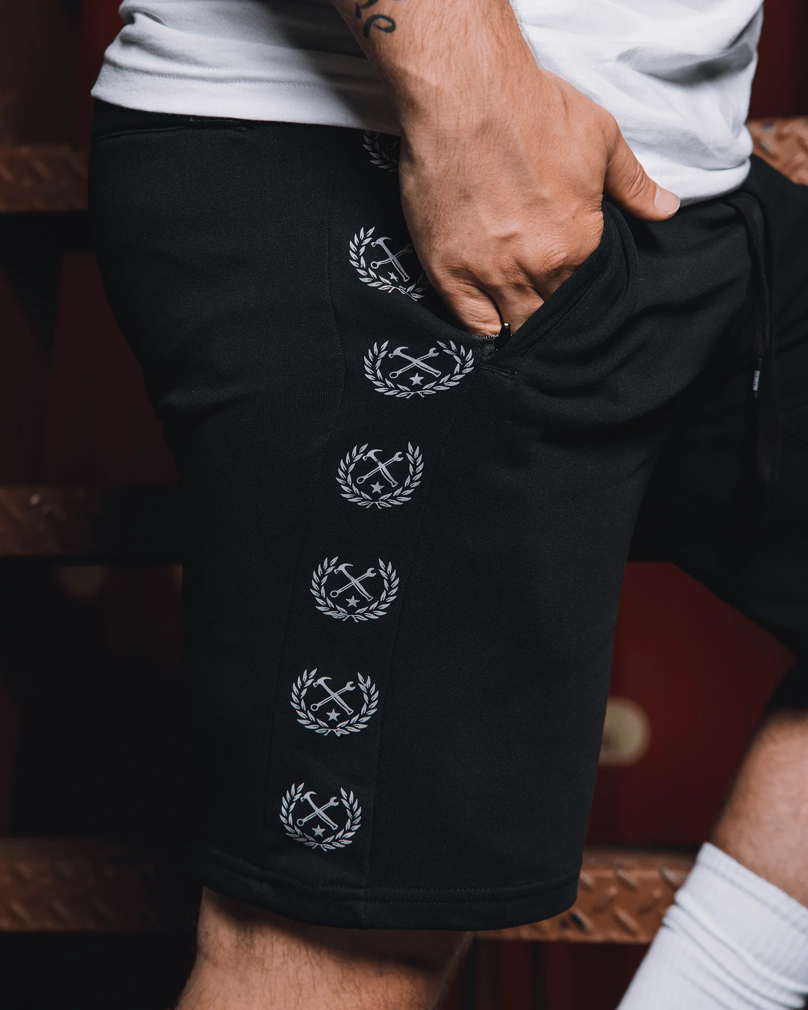 Track Shorts - Black - Image 2