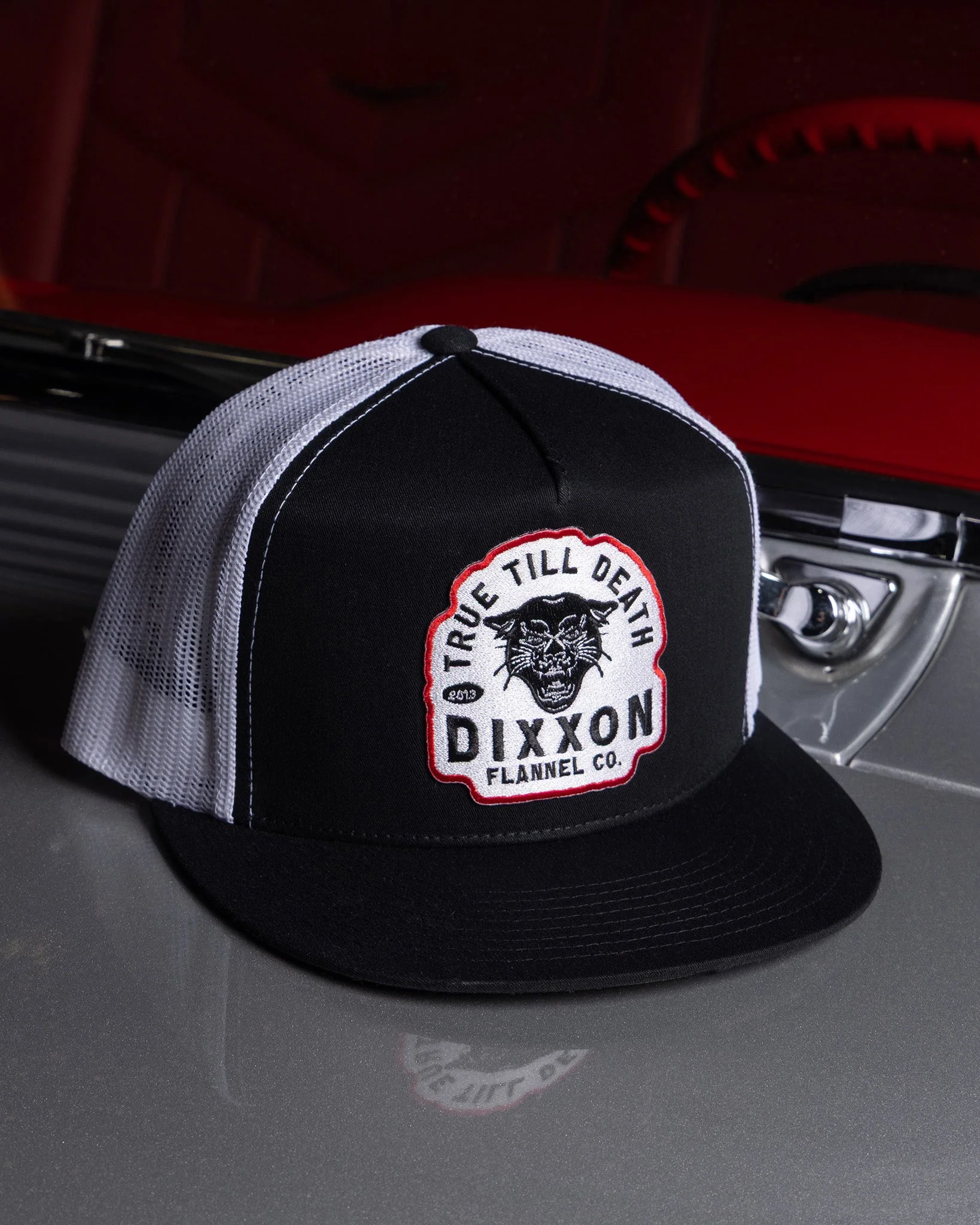 True Till Death Flat Bill Trucker Snapback - Image 2