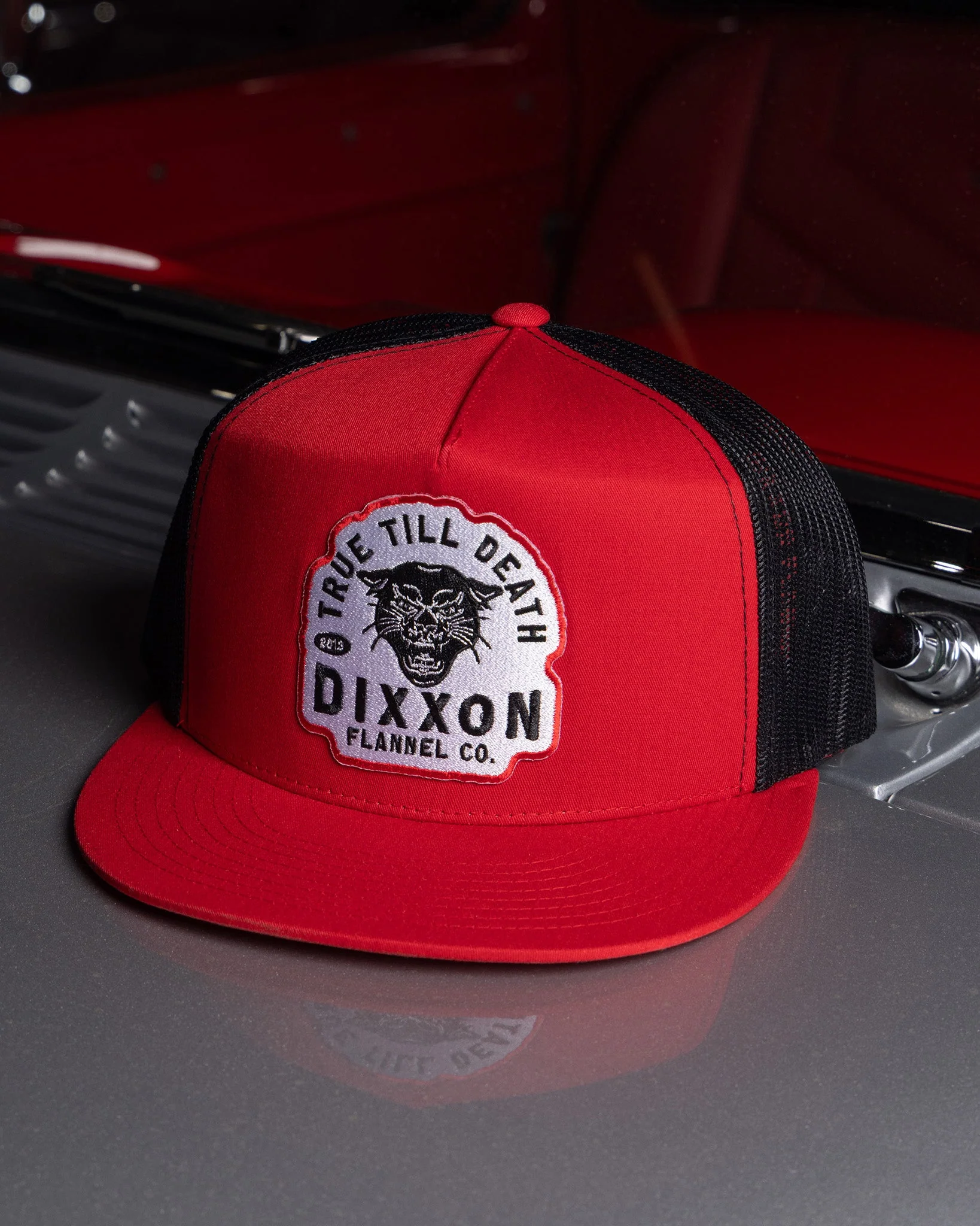 True Till Death Flat Bill Trucker Snapback - Image 3