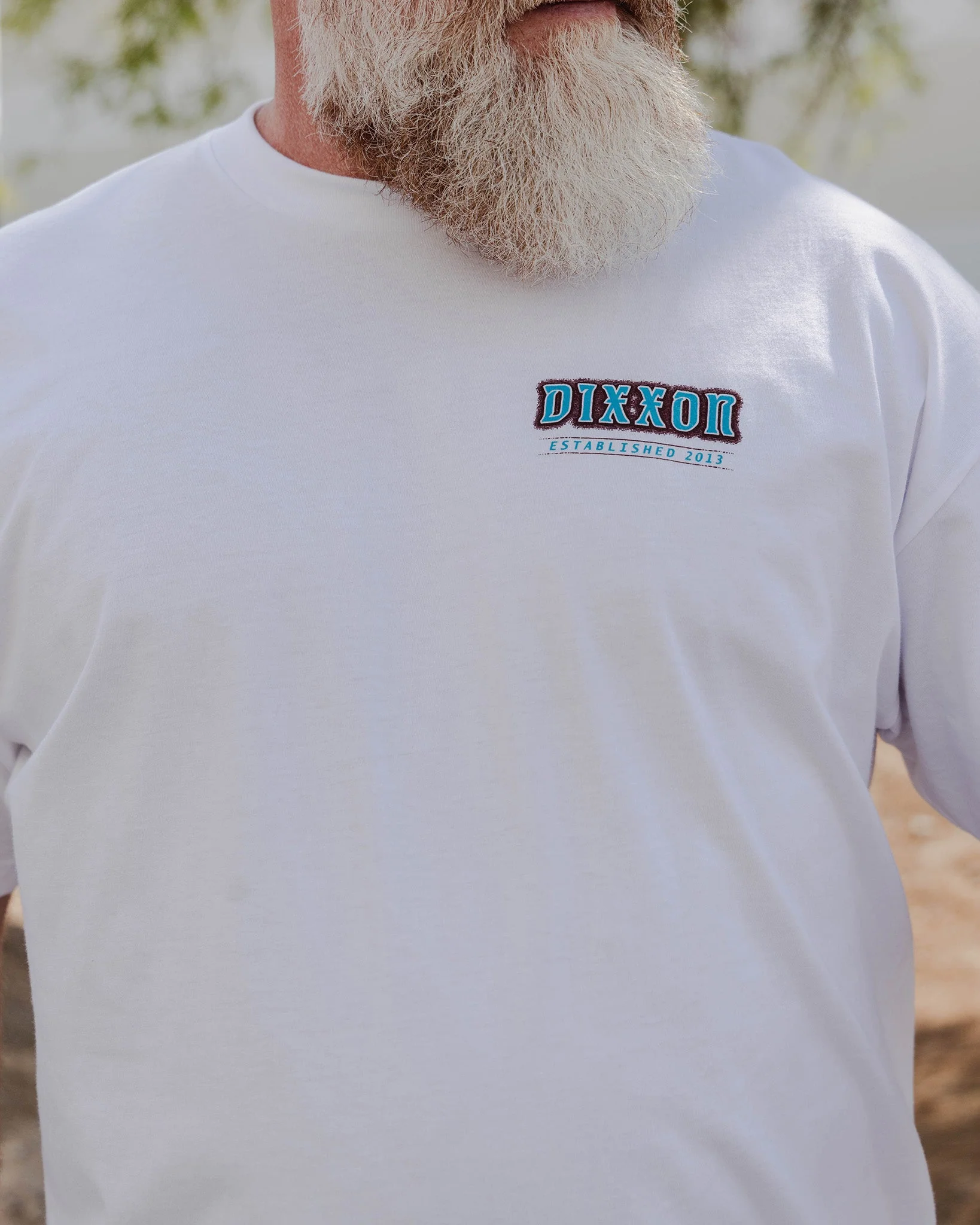 Turquoise Motor Head T-Shirt - White - Image 2