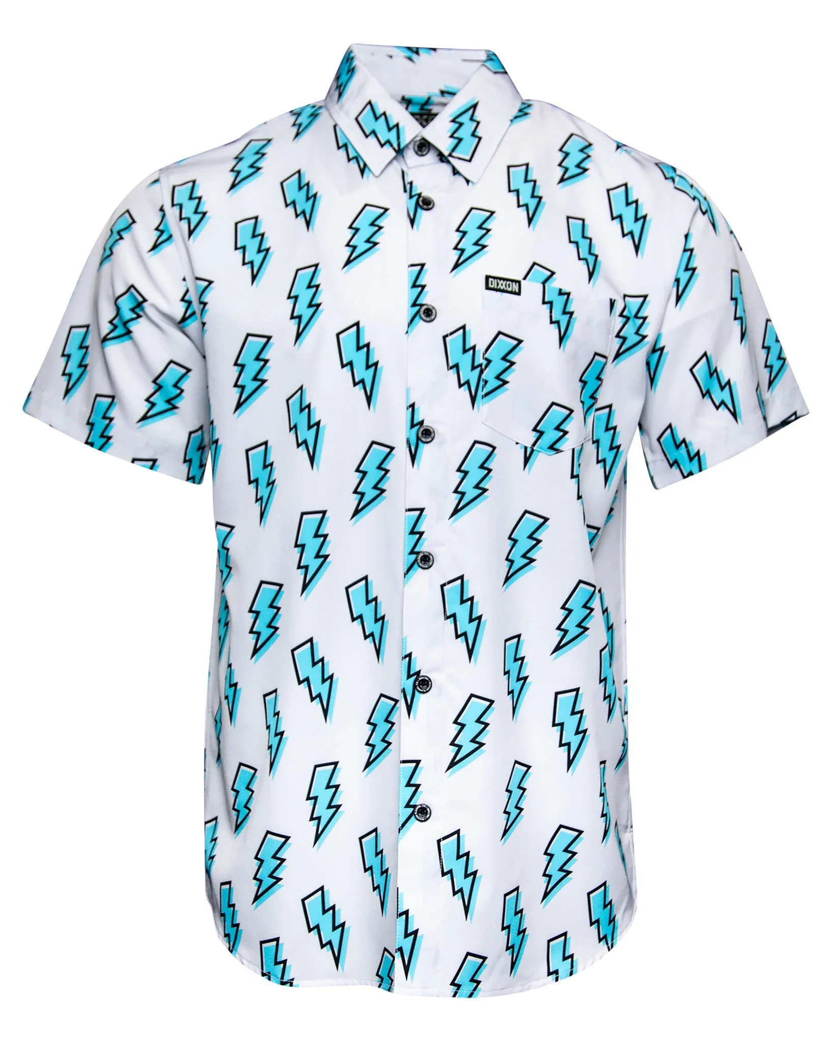 Voltage Party Shirt - Gray & Blue - Image 2