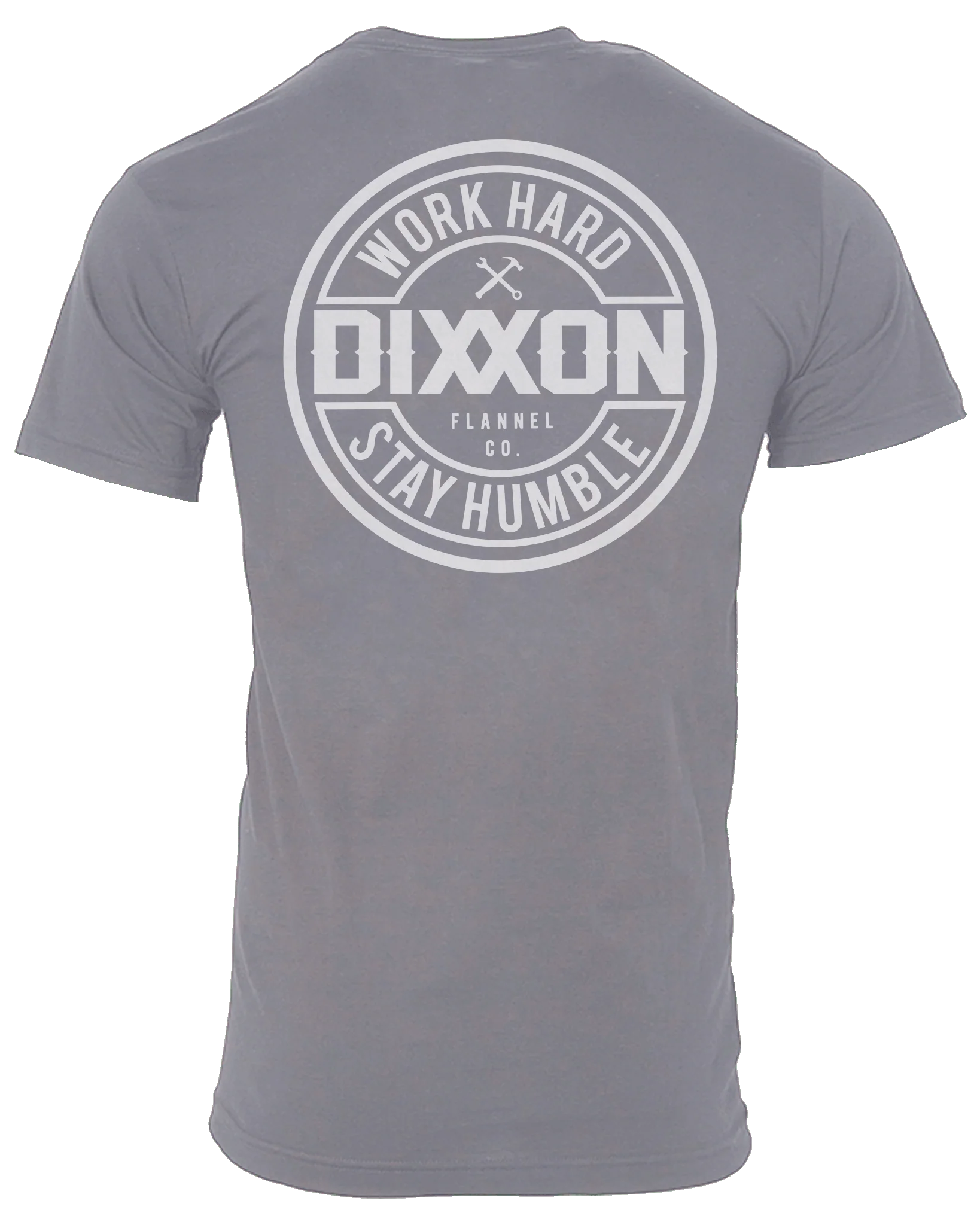 White Corpo T-Shirt - Charcoal - Image 2