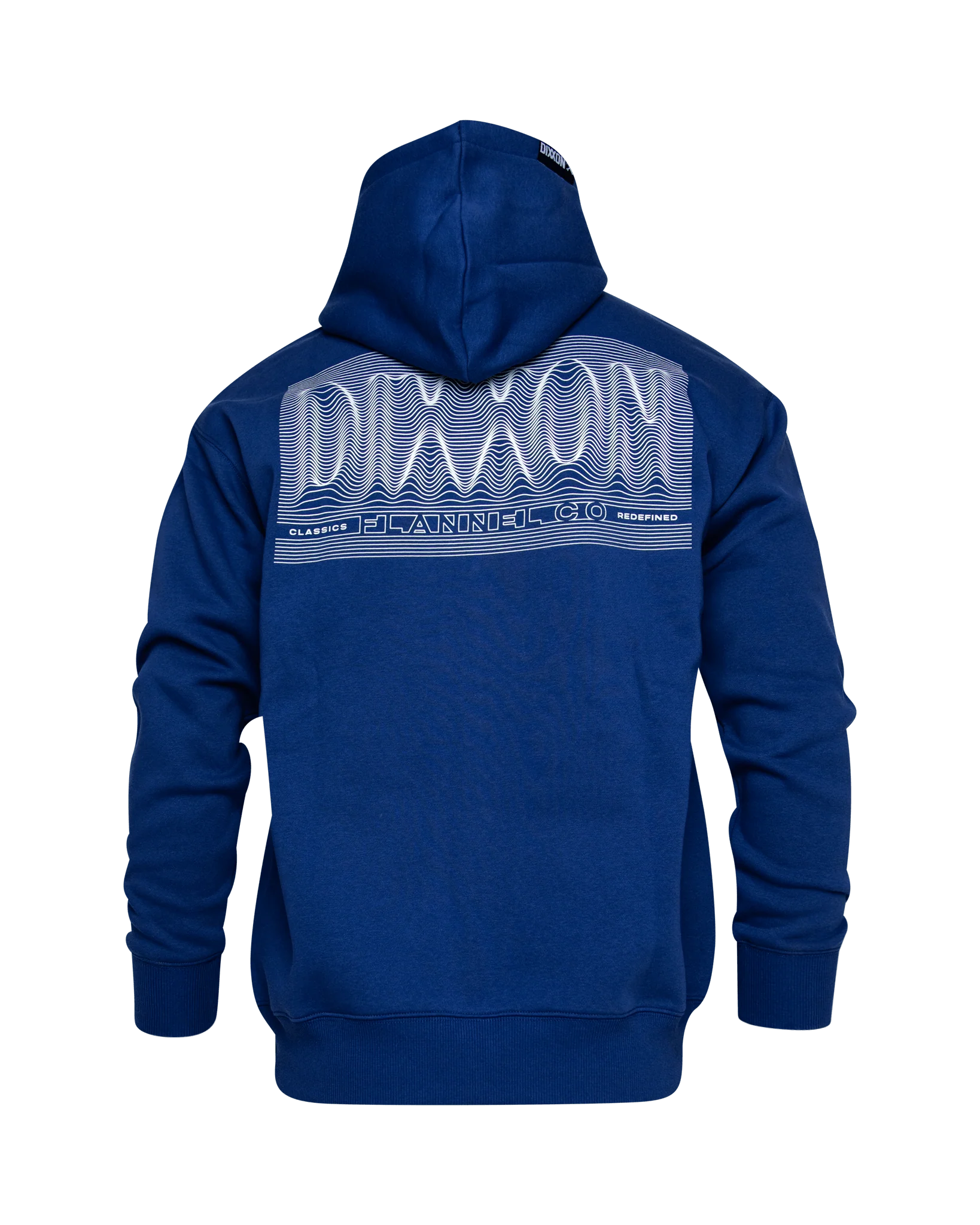 White Epicenter Zip Up Hoodie - Blue - Image 2