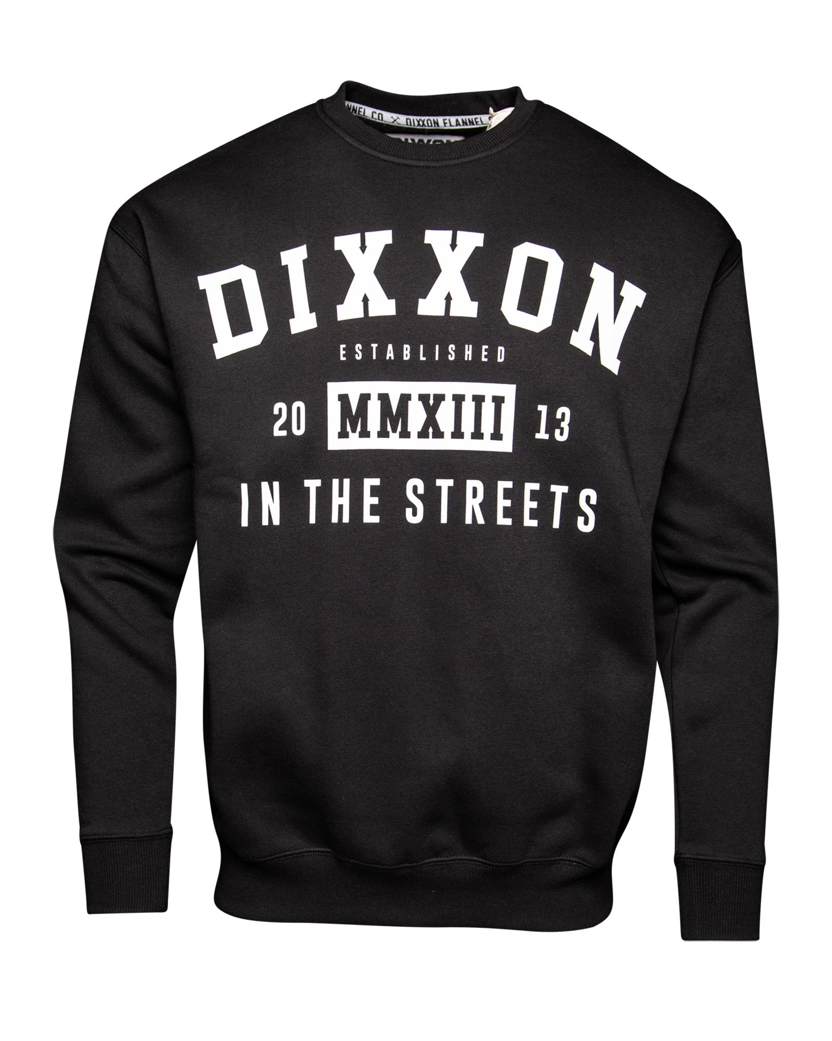 In The Streets Crewneck Sweatshirt - Black & White - Image 2