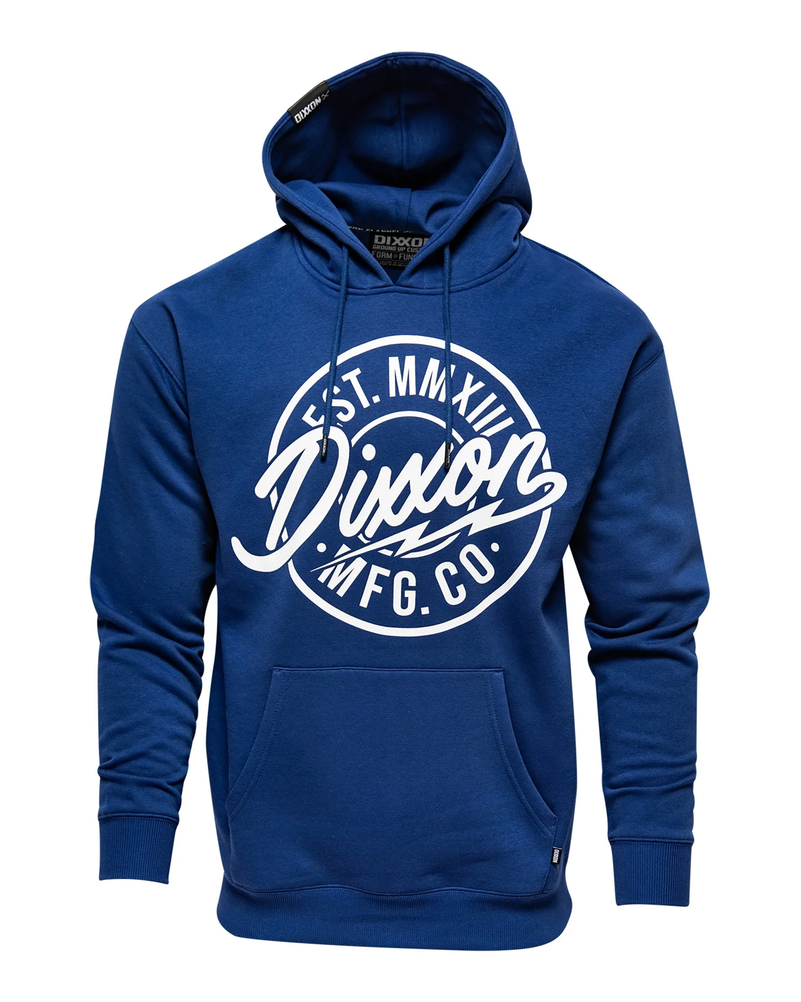 White MFG Pullover Hoodie - Blue - Image 2